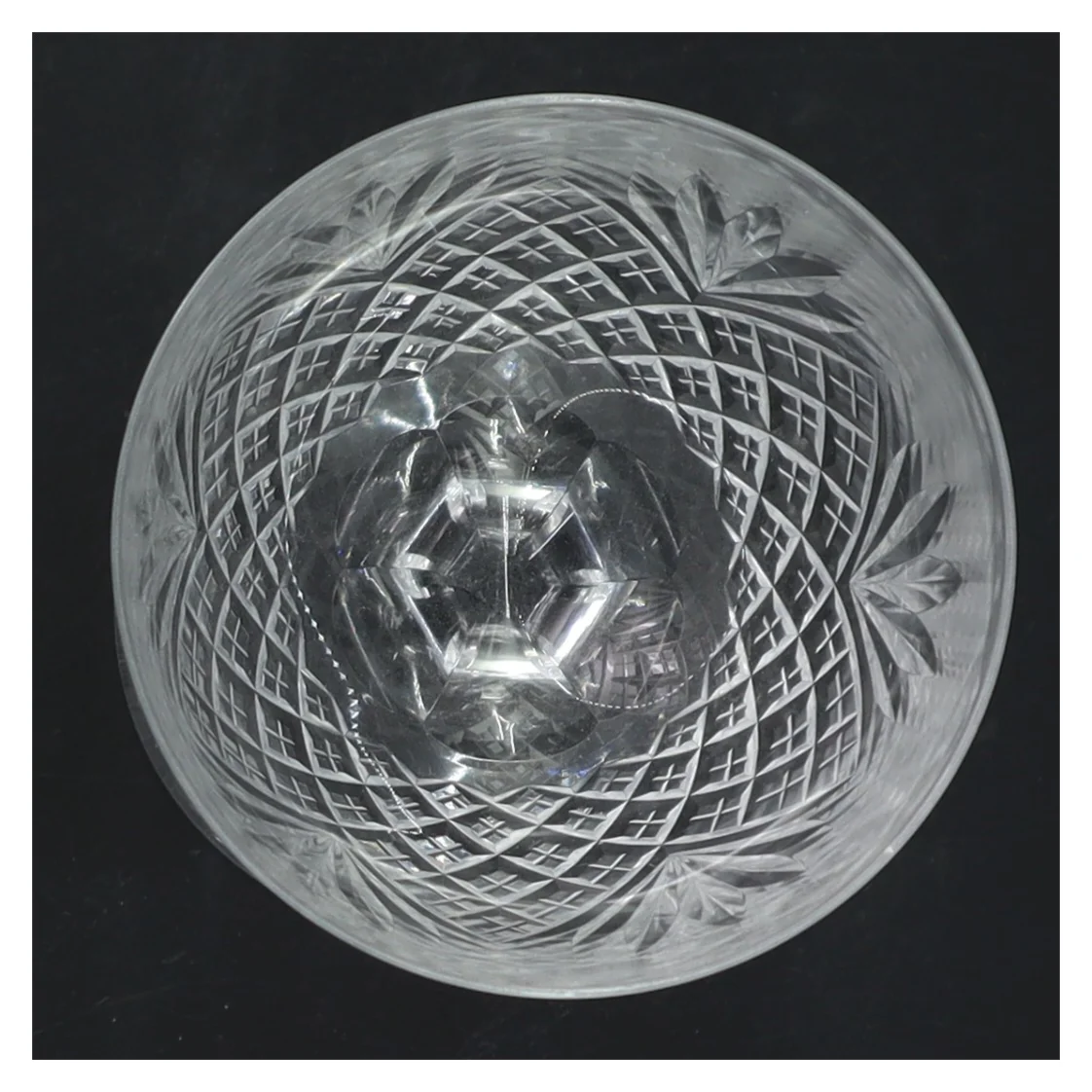 Krystal vinglas (str. 16,5 cm)