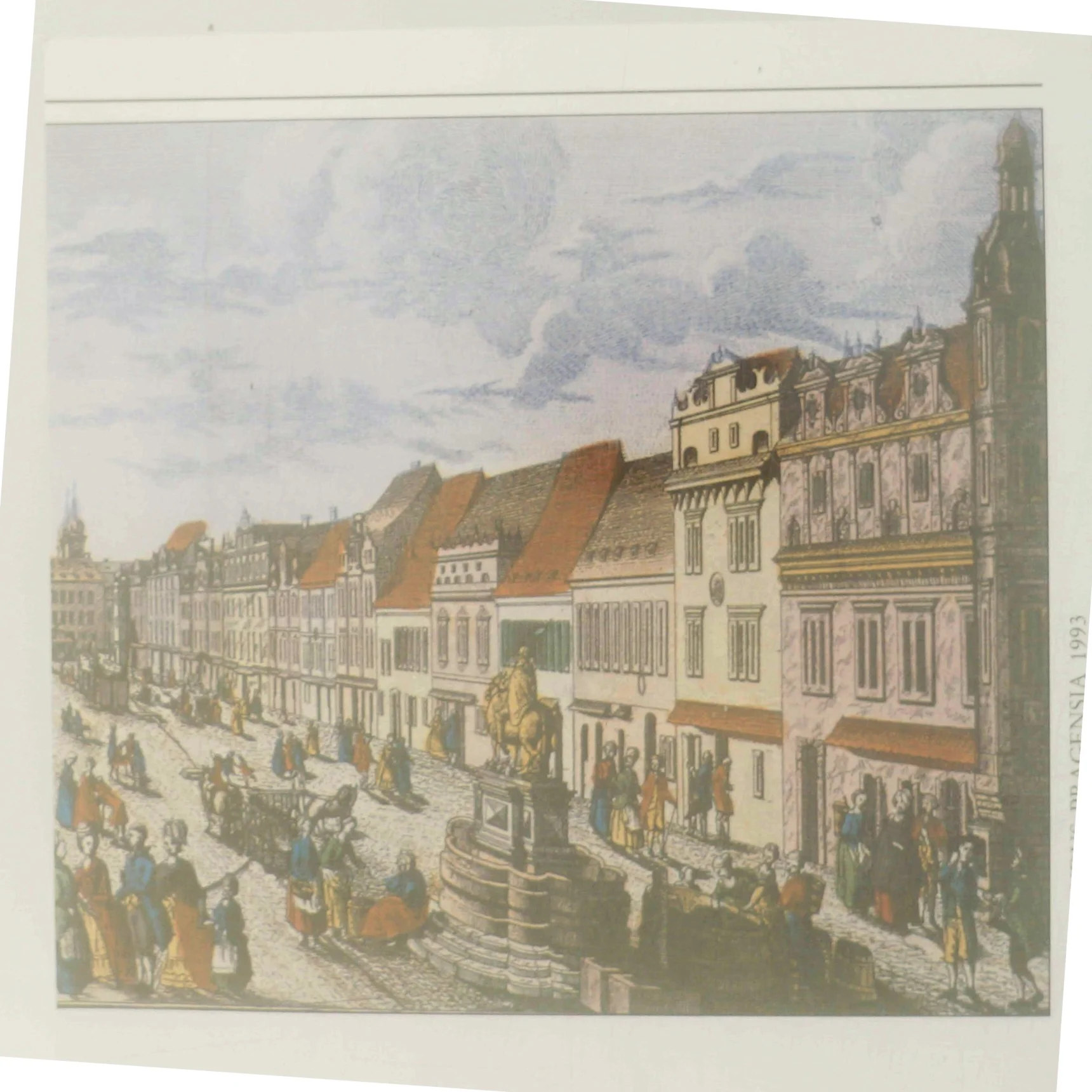 Wenceslas Square: in the course of bygone centuries (Bog)