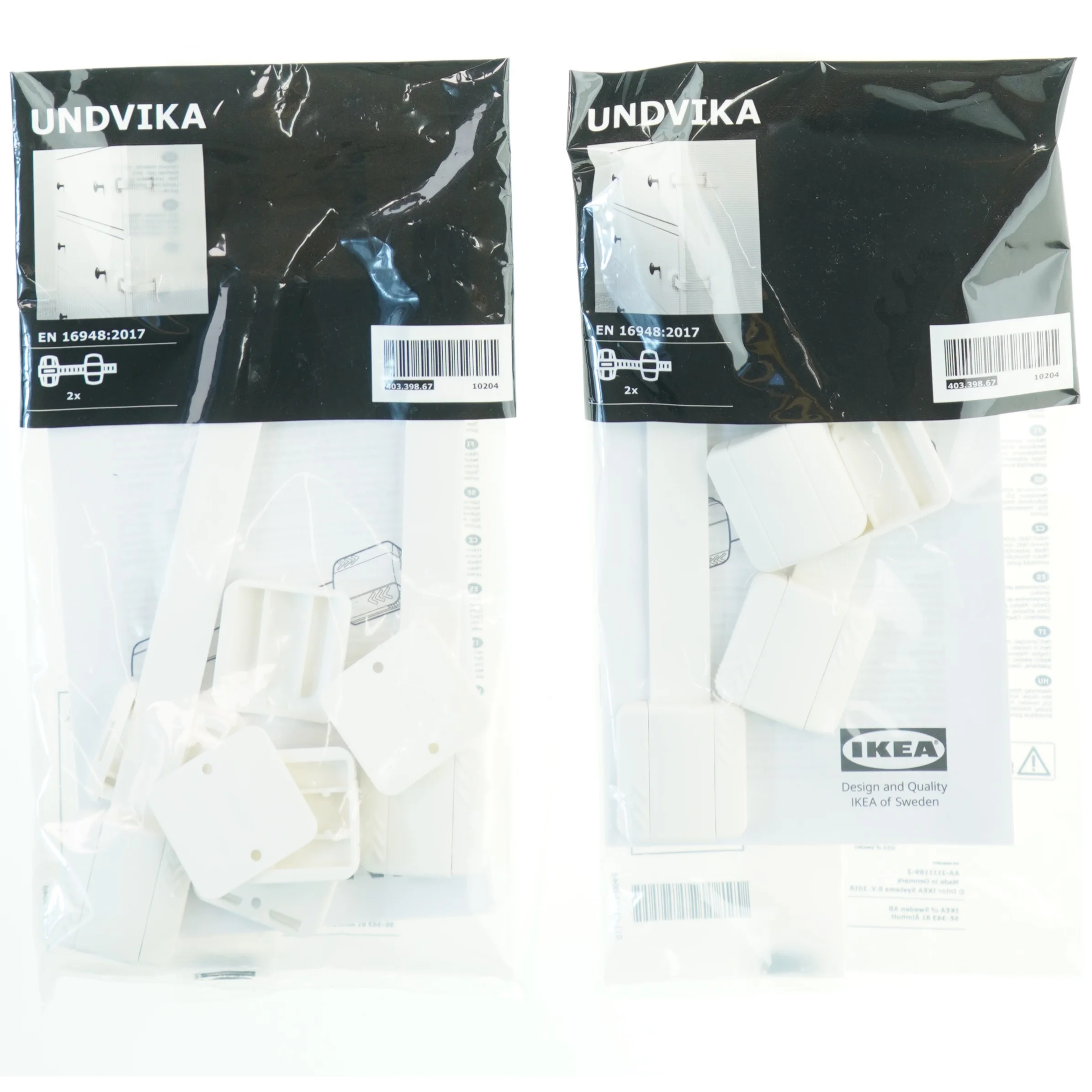 Hjørnebeskyttere fra IKEA (str. 2 stk pr. pose )