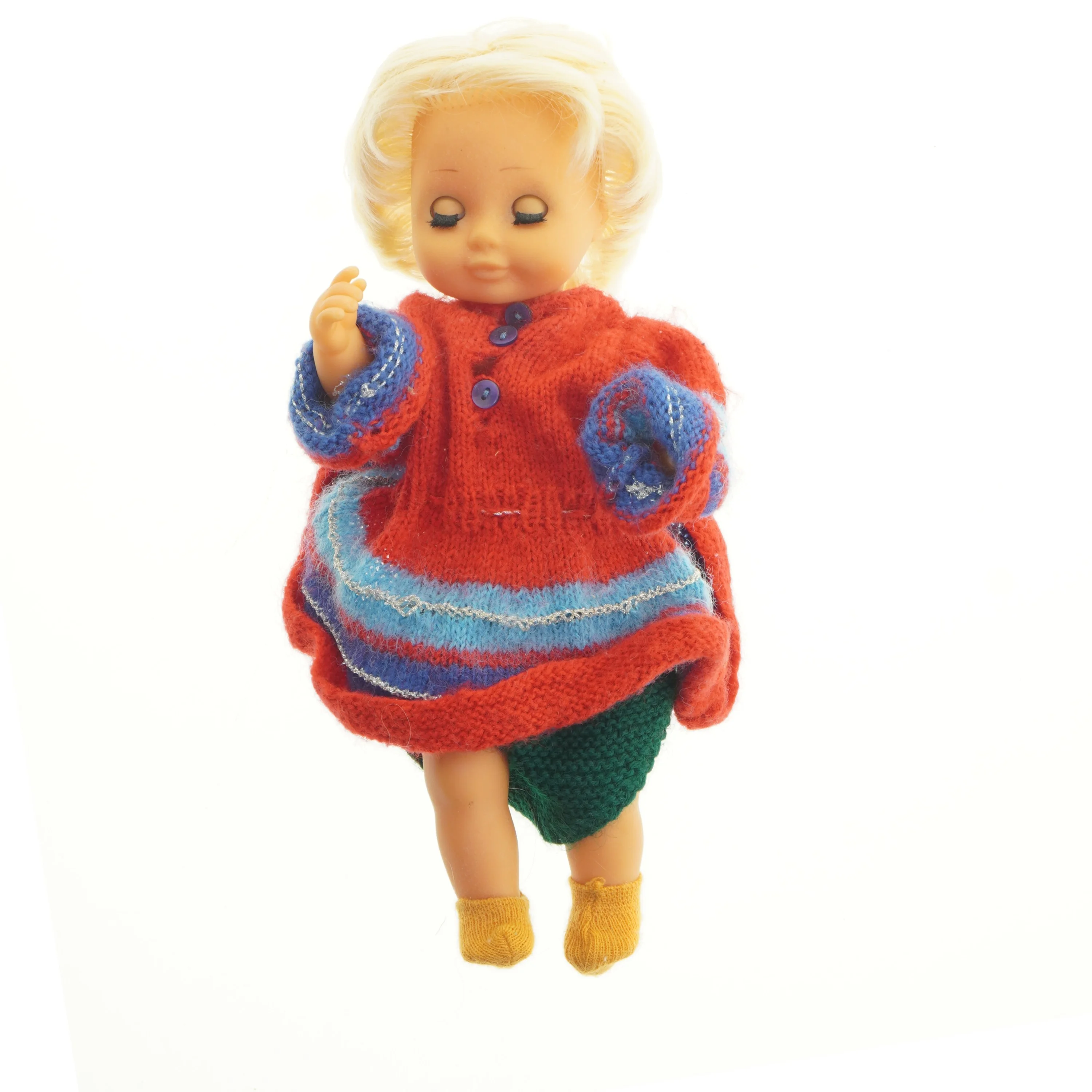 Dukke med retro lift(str. 44 cm)