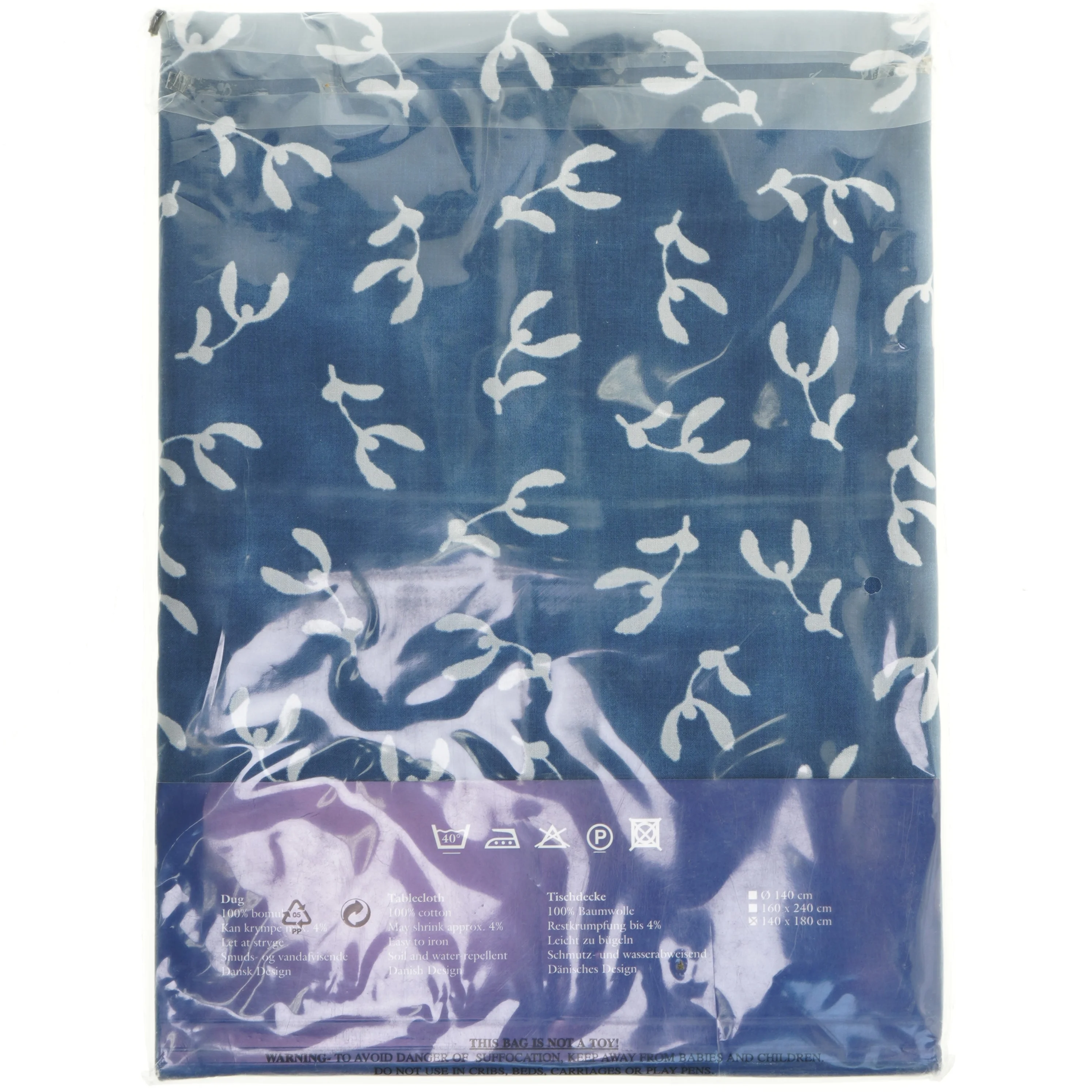 Dug med mistelten motiv (str. 140x180 cm)