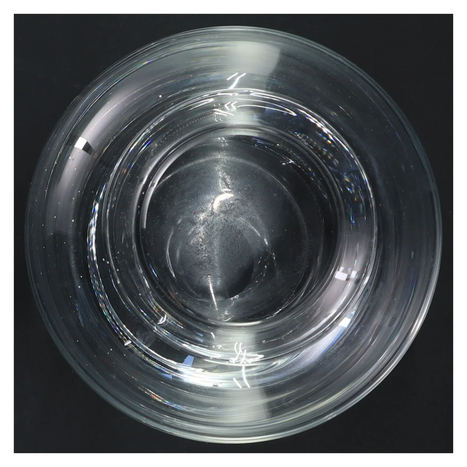 Glasvase (str. Ø 9 cm længde 12,5 cm)