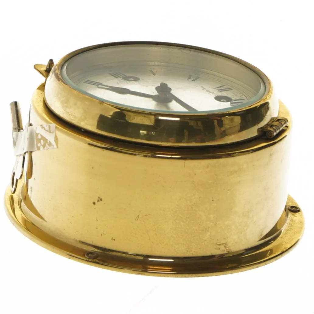 Skibsur messing(str. Ø 15 cm)