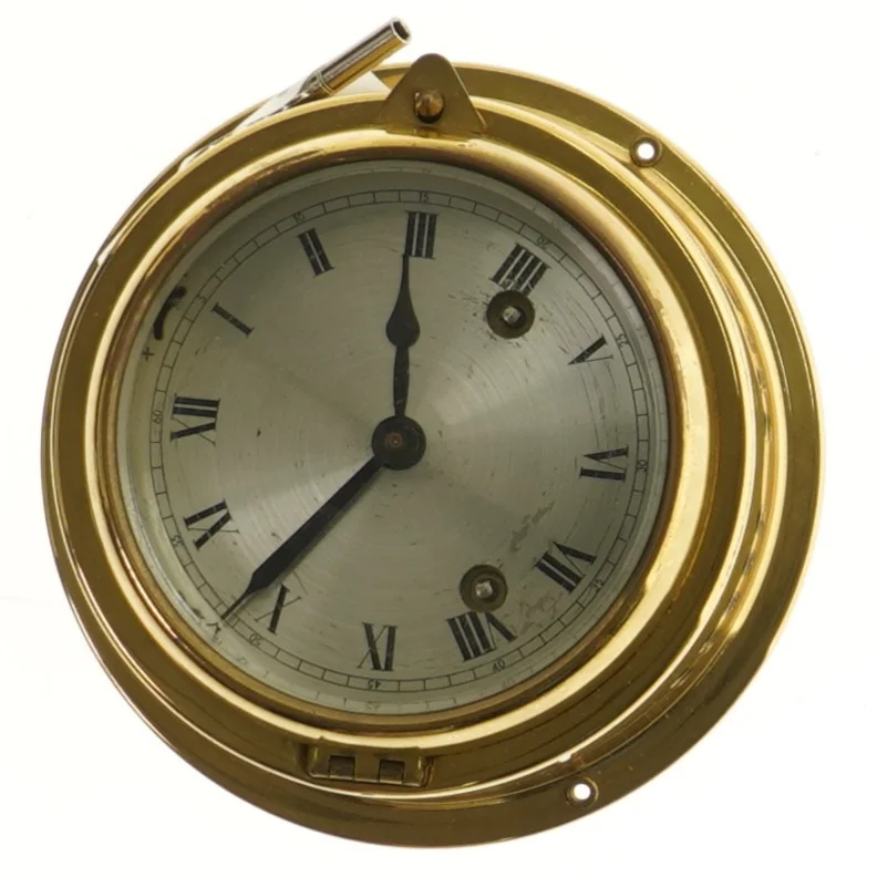 Skibsur messing(str. Ø 15 cm)