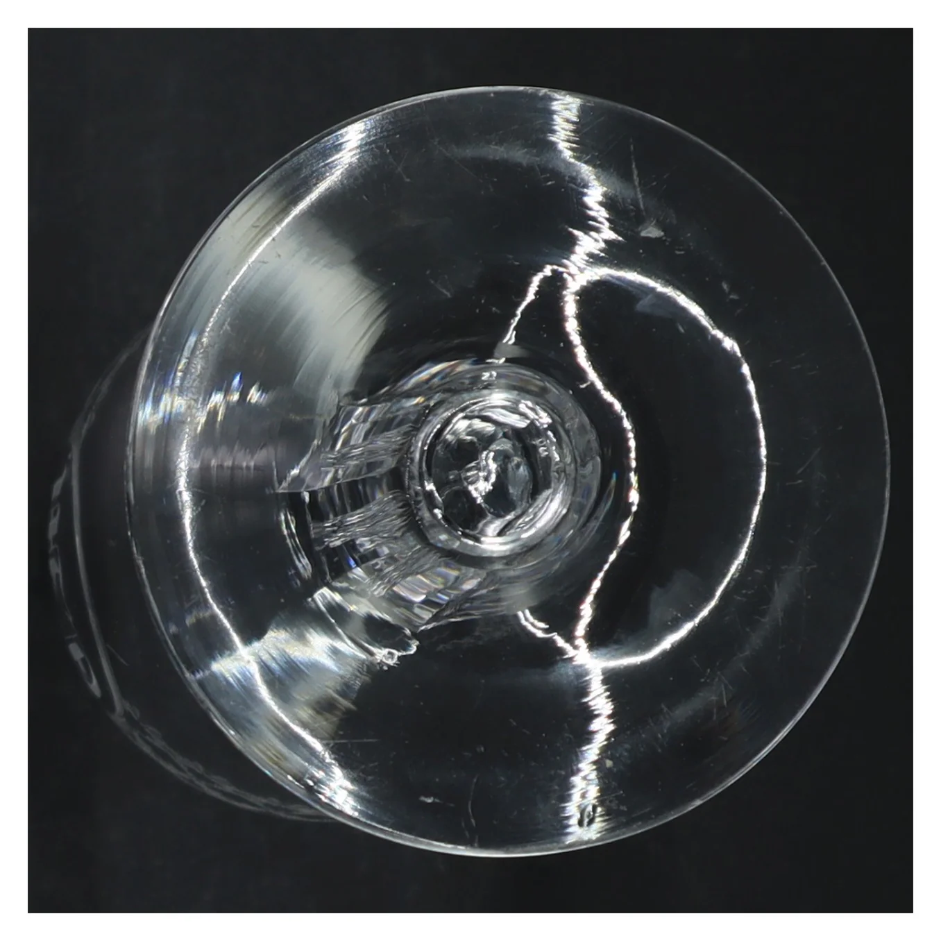 Krystalvinglas (str. 23 cm)