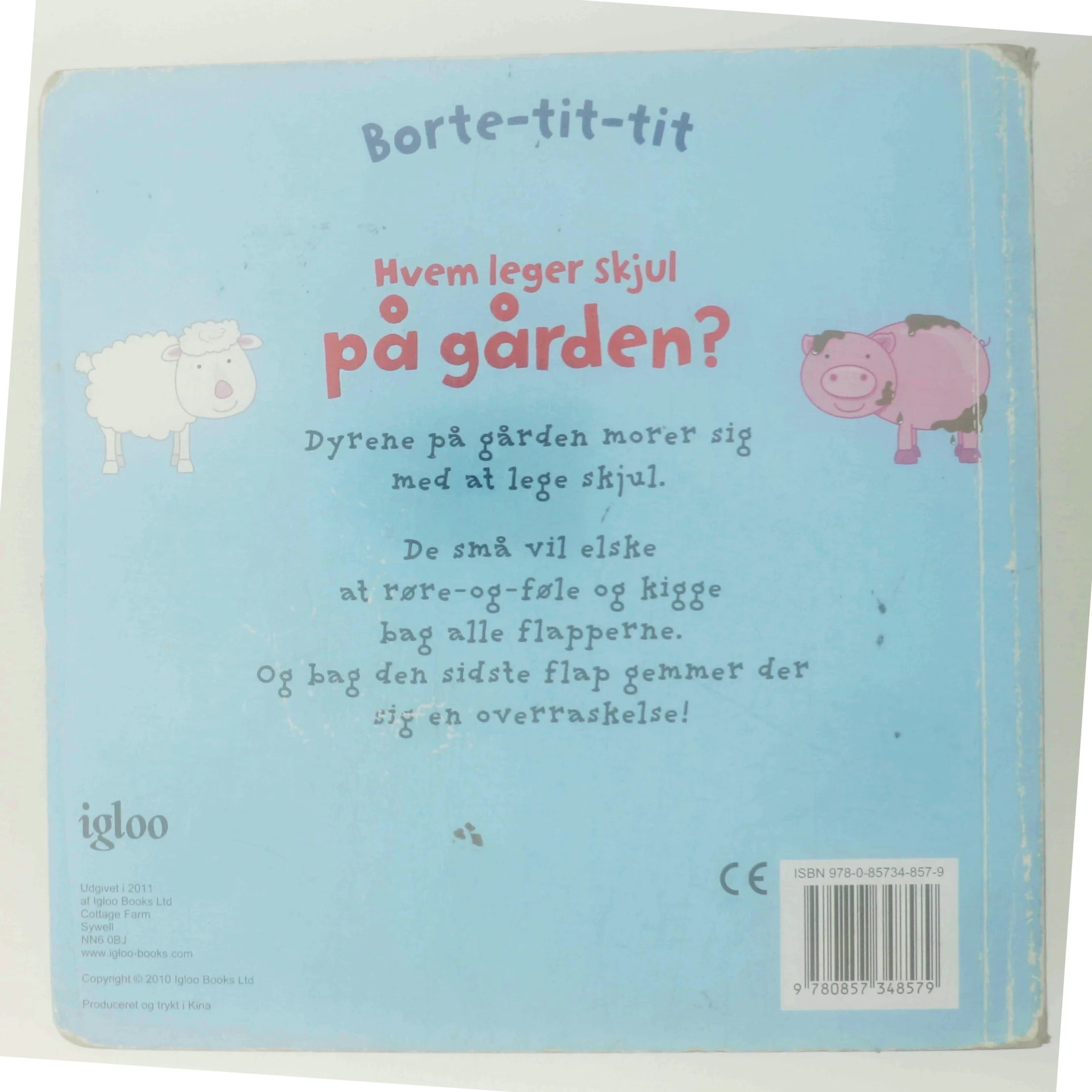 Borte-tit-tit: Hvem leger skjul på gården? (Bog)