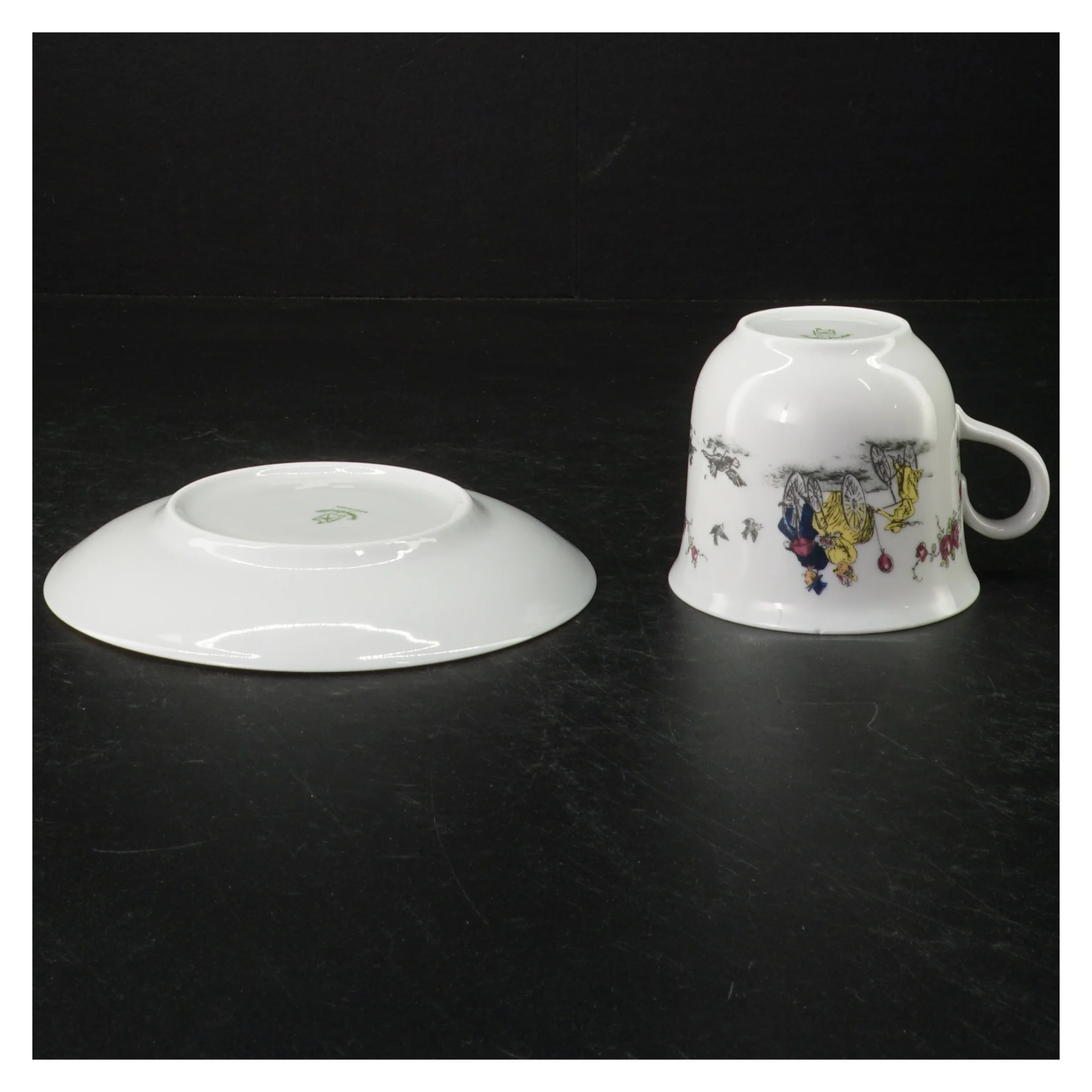 Porcelænskop og underkop