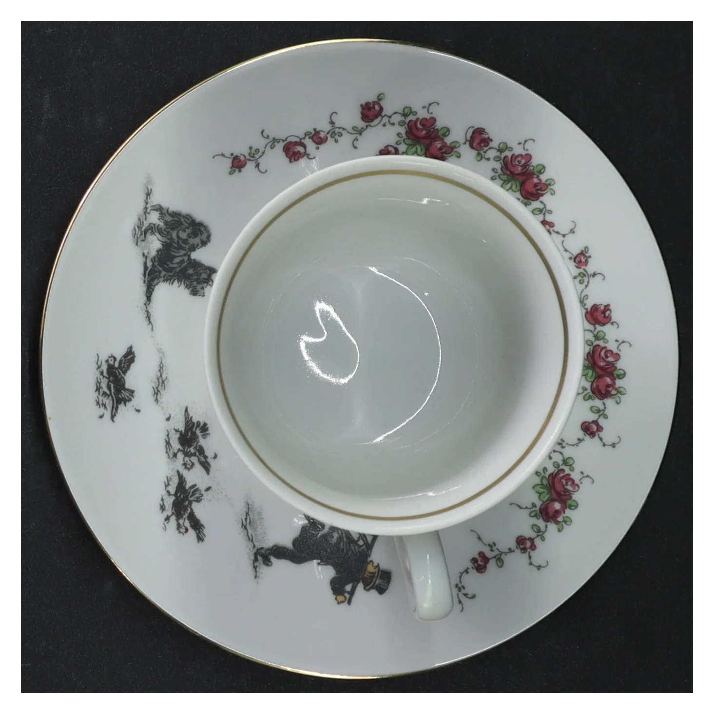 Porcelænskop og underkop