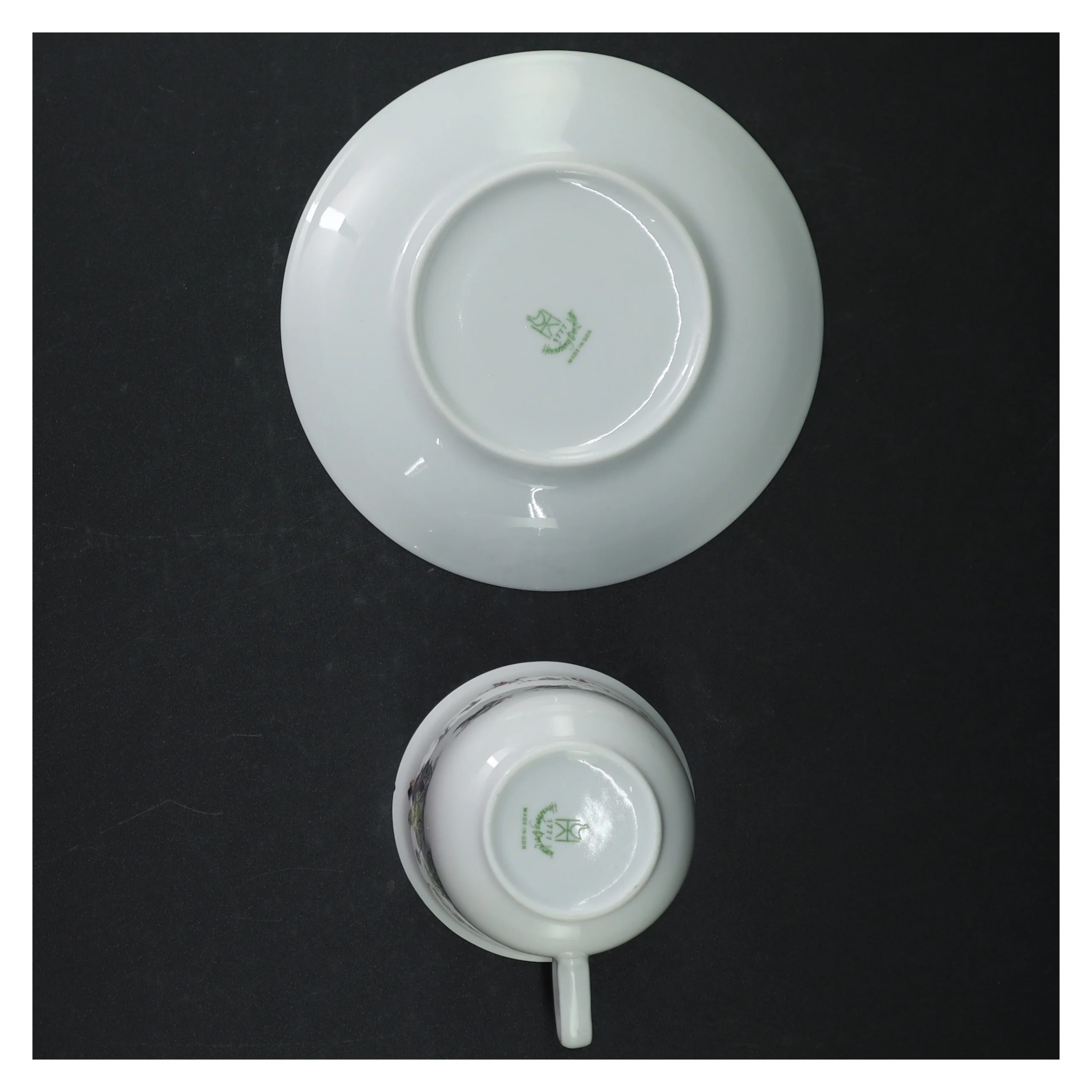 Porcelænskop og underkop