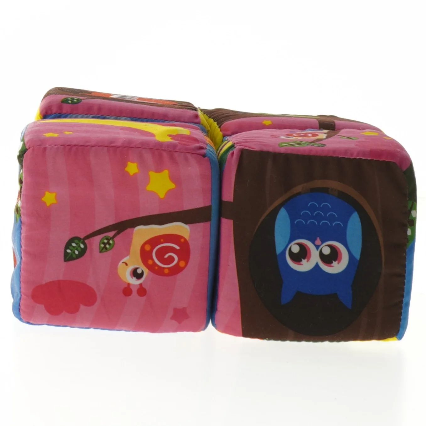 Blødt stoflegetøj med dyremotiv fra Baby Buddy (str. 17x17 cm)