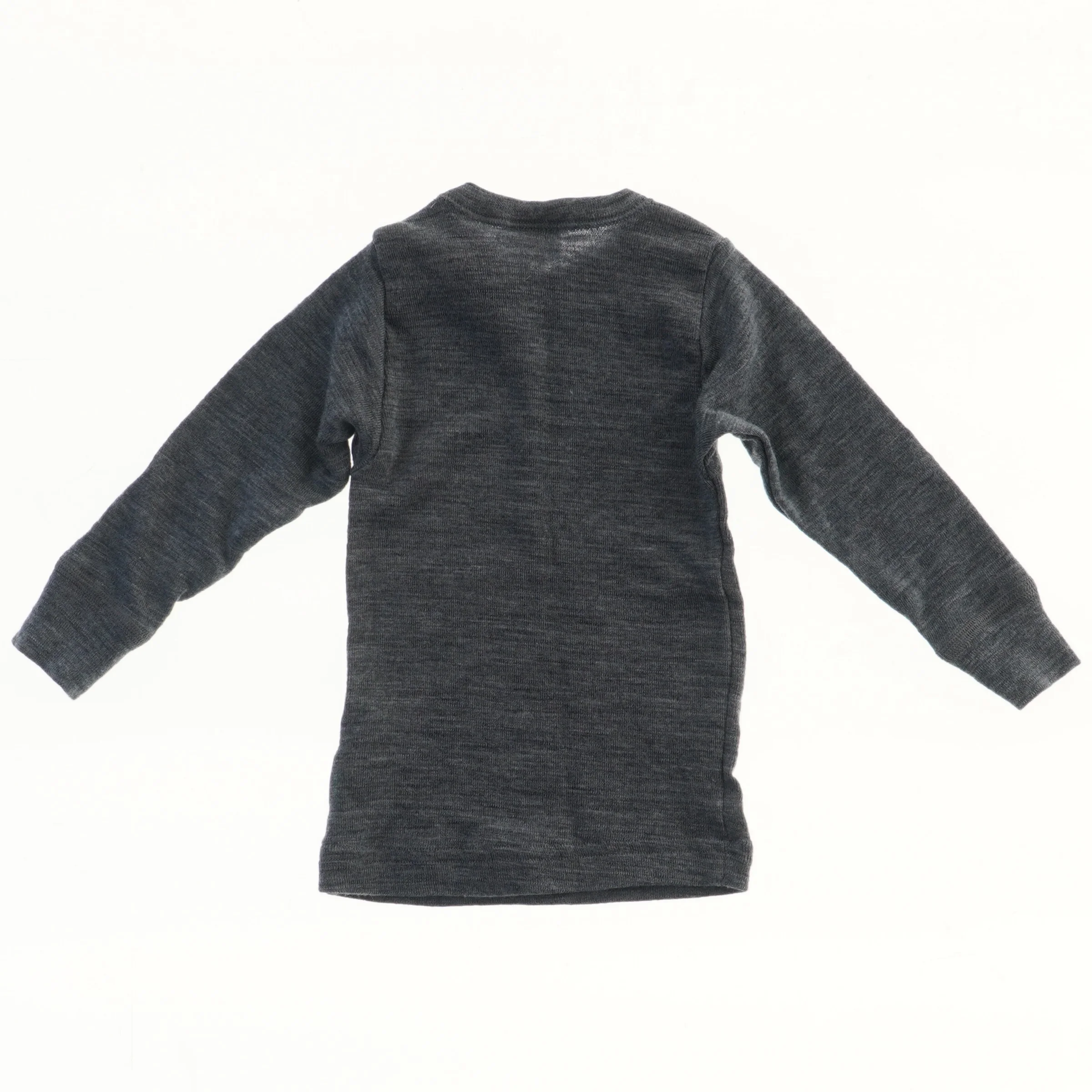 Uld. Langærmet bluse fra Dilling (str. 74)