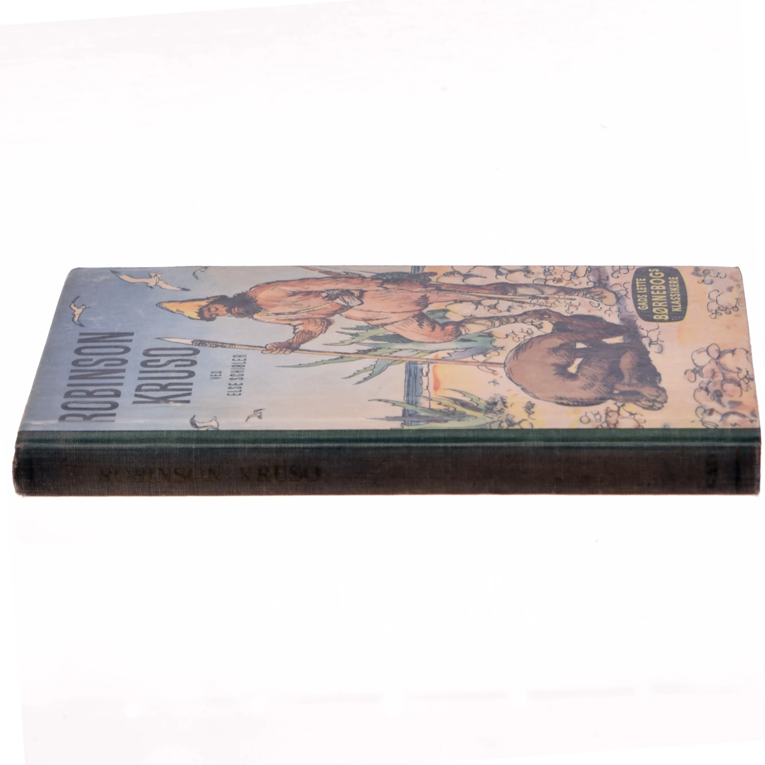 Robinson Kruso børnebog fra Gads Forlag