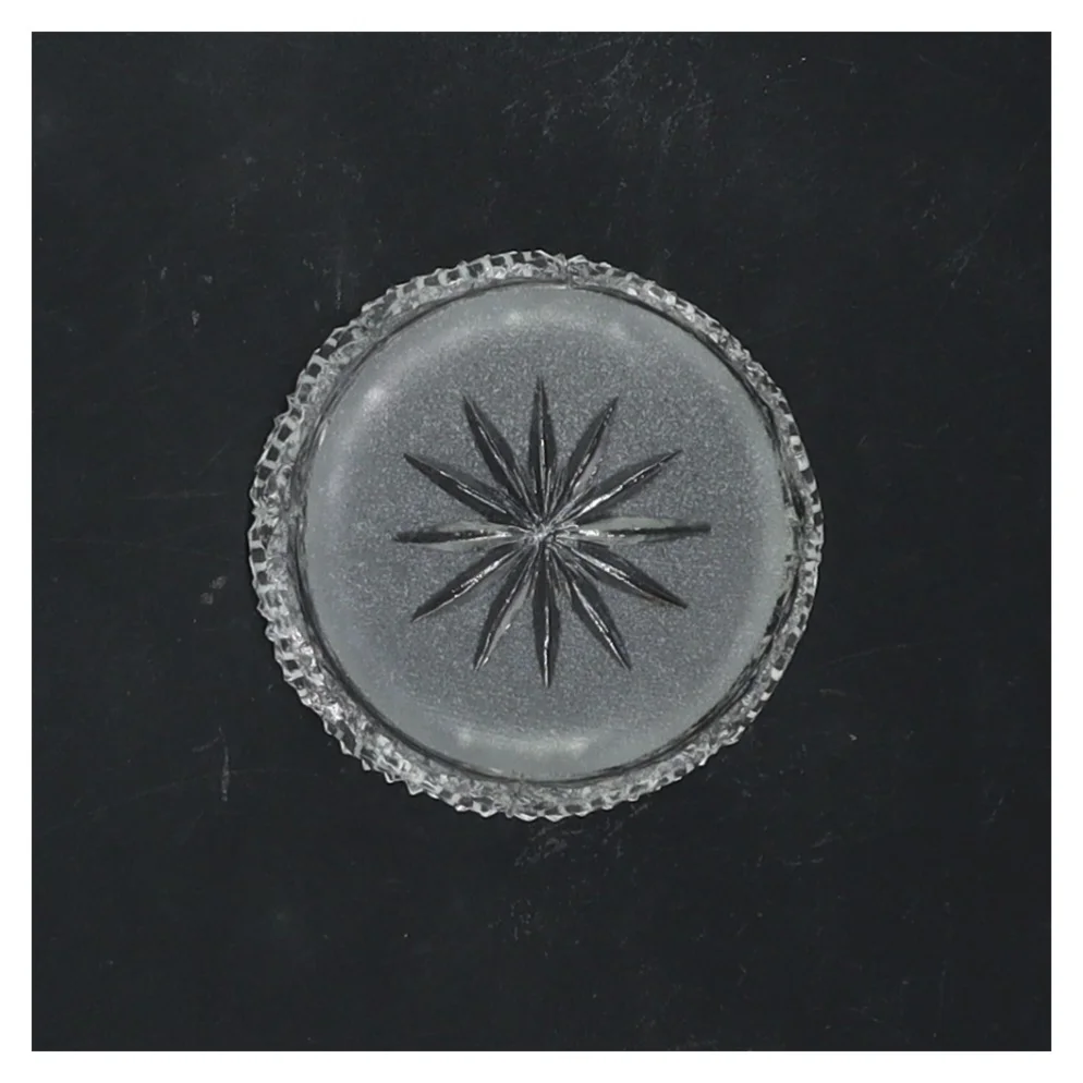 Lille glas skål, krystal (str. Ø 6 cm)