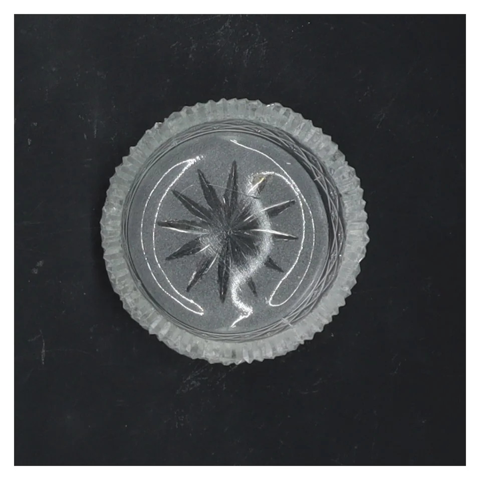 Lille glas skål, krystal (str. Ø 6 cm)