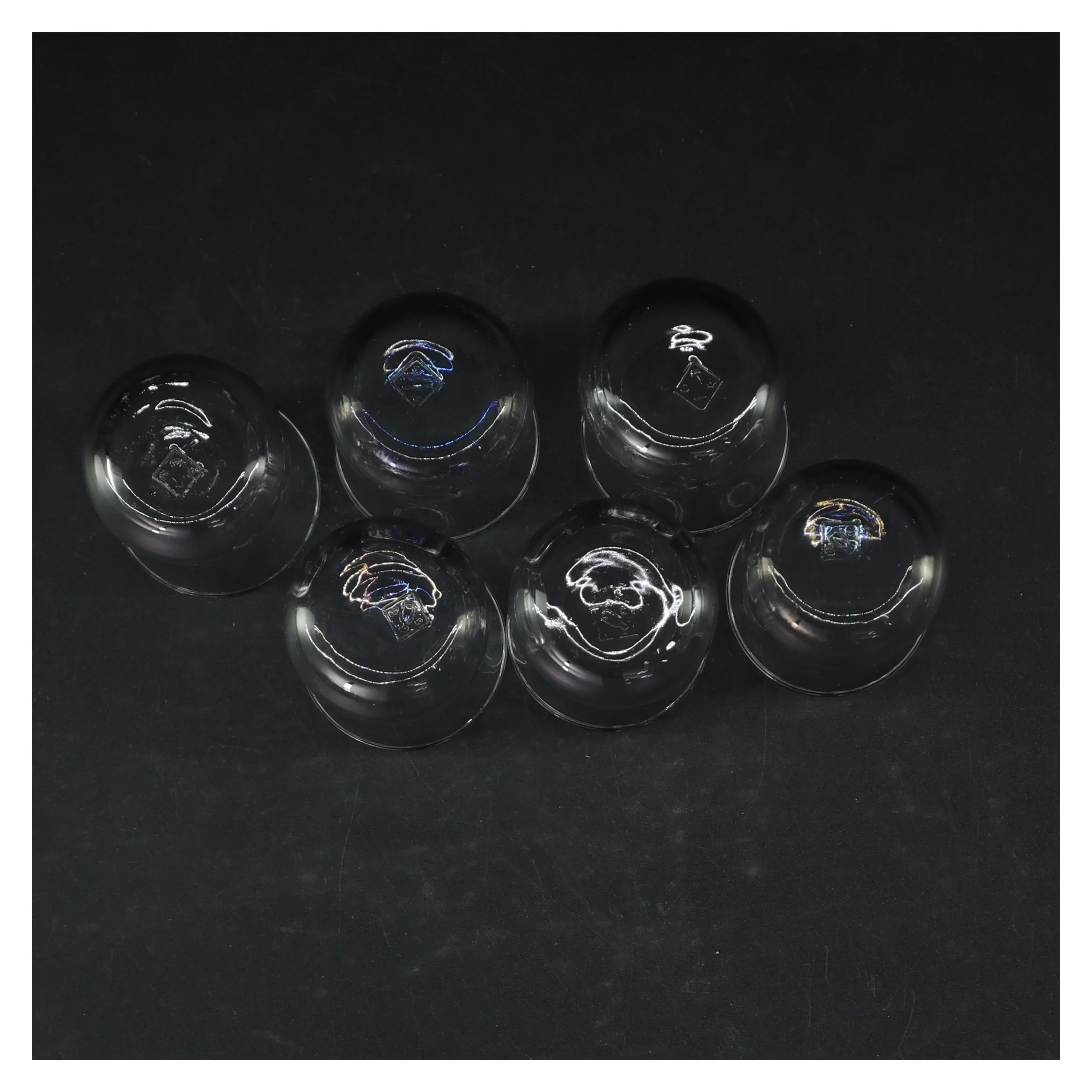 6 Glas (str. Ø 5 cm. længde, 7,5 cm)