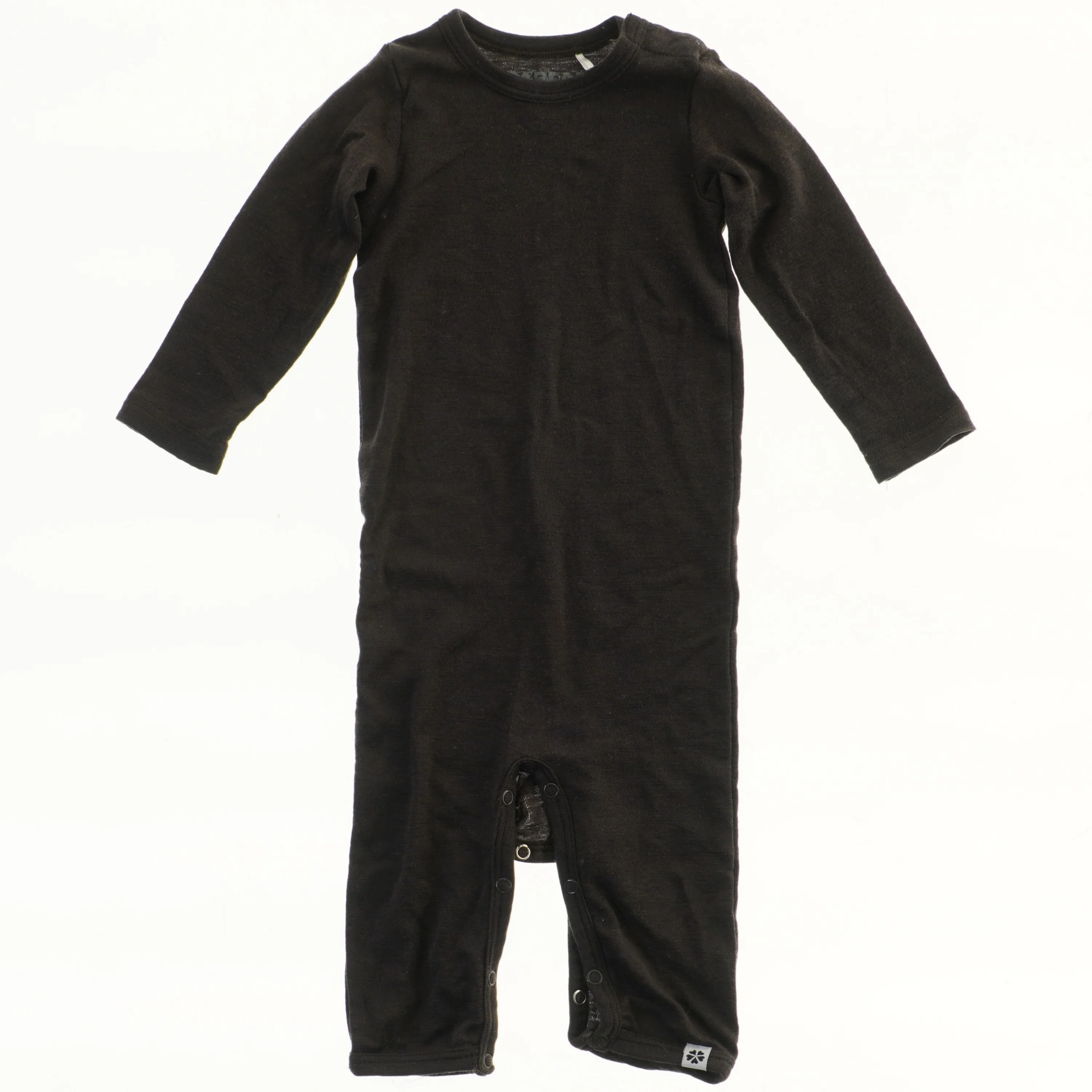 Uld. Heldragt med lange ærmer fra Papfar (str. 80)