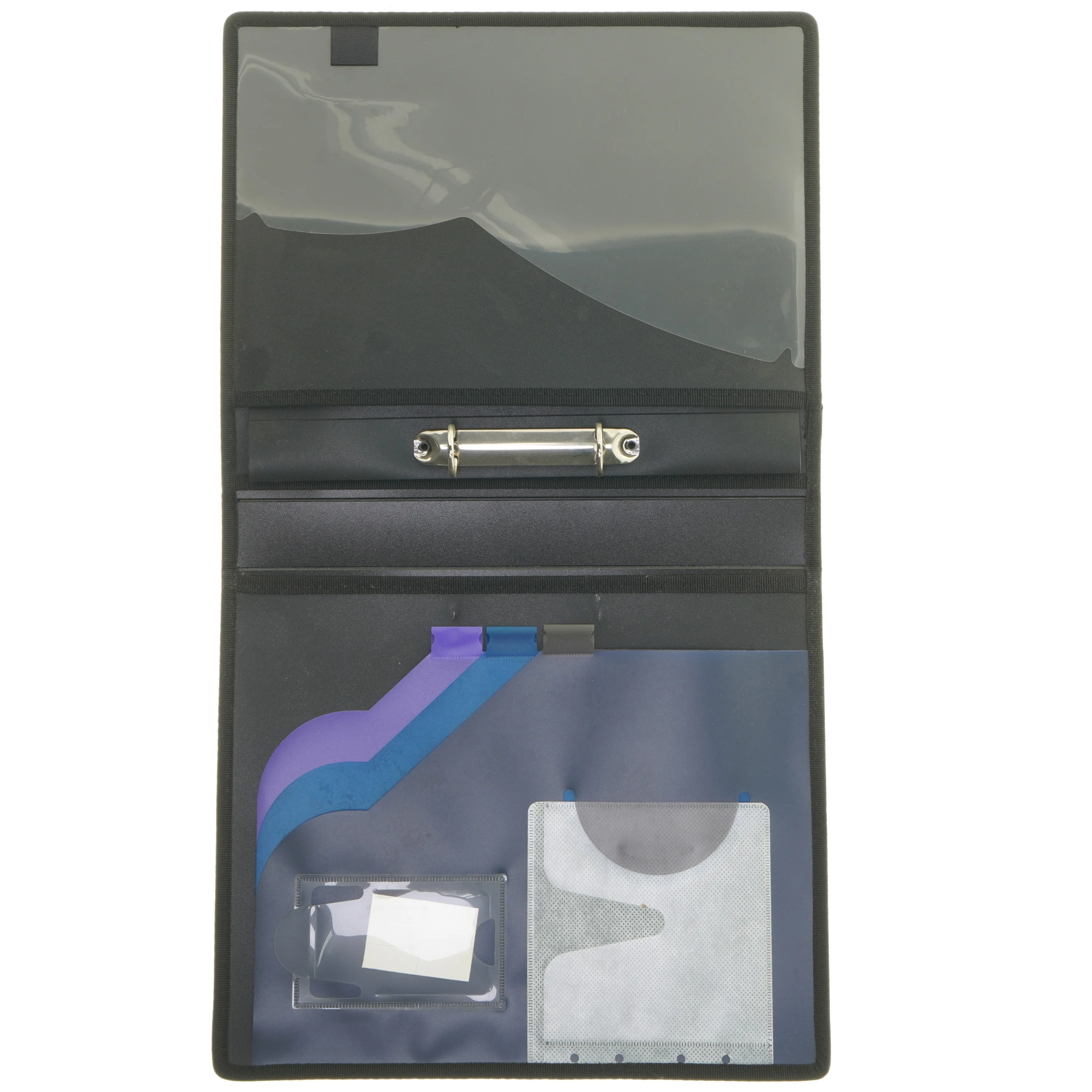 Ringbind med lommer (str. 33,5x27,5 cm)