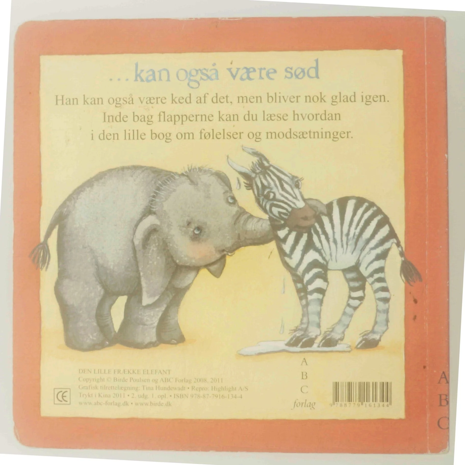 Den lille frække elefant af Birde Poulsen (Bog)