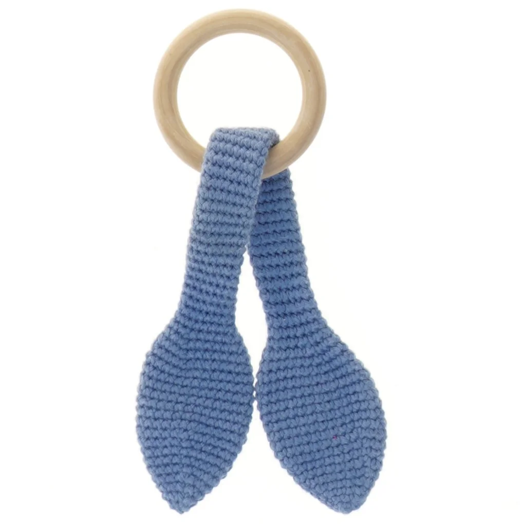 Babyudstyr med træring (str. Ø 7 cm)