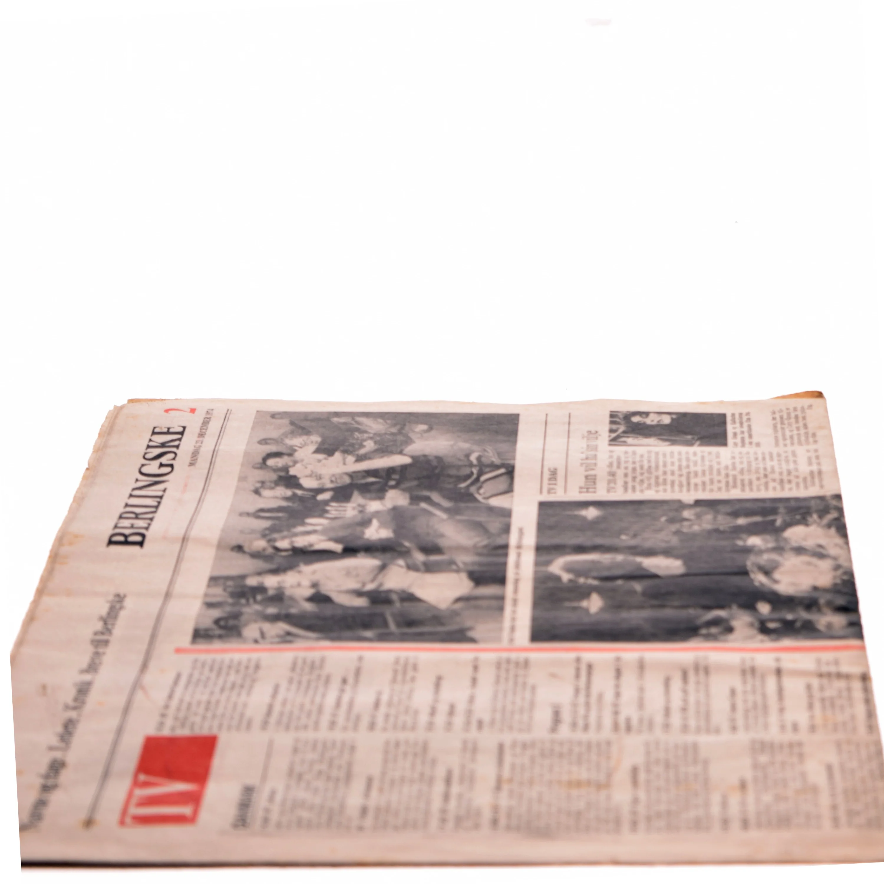 Avis fra Berlingske, 23. december 1974 fra Berlingske med Cary Grant (Bog)