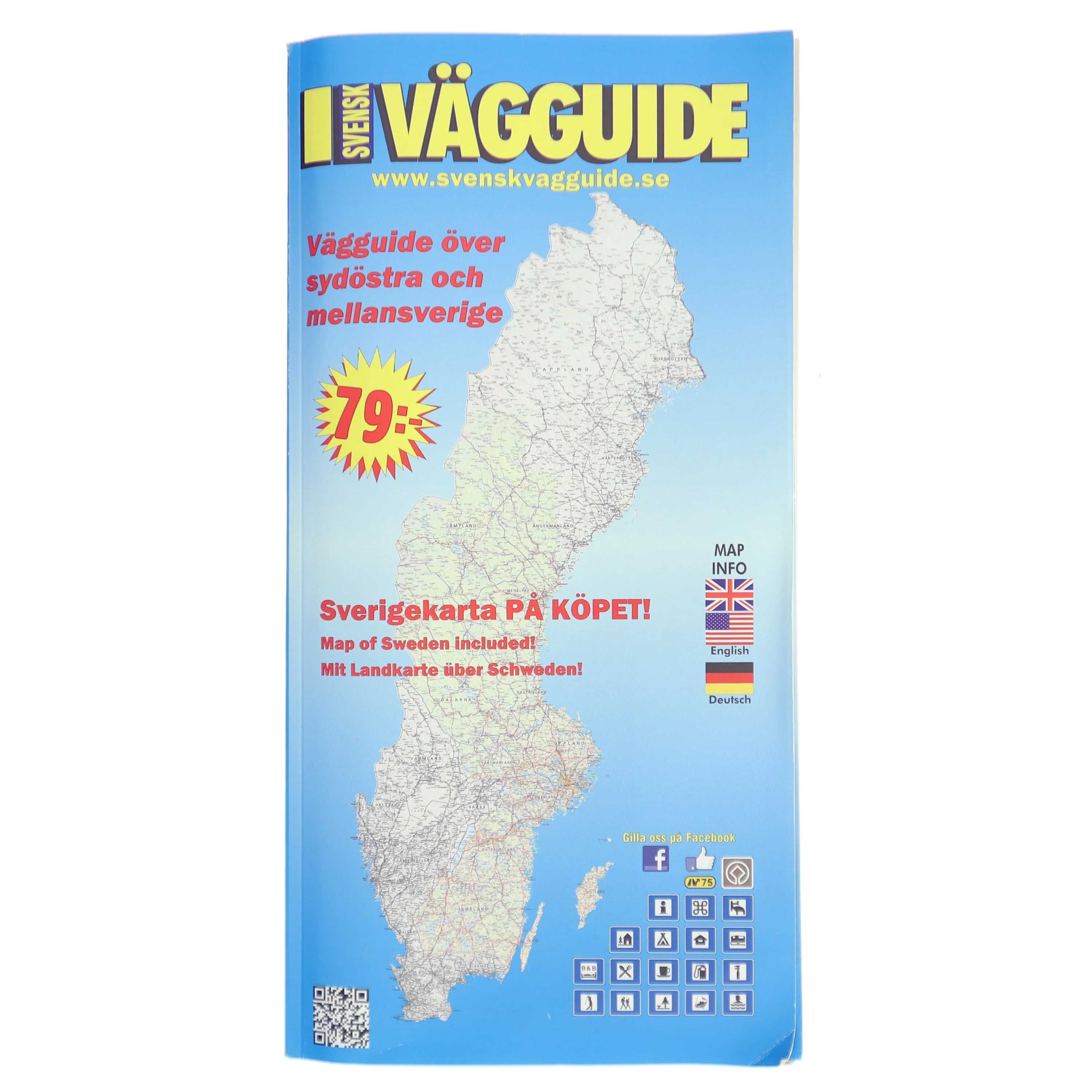 Svensk Vägguide (Bog)
