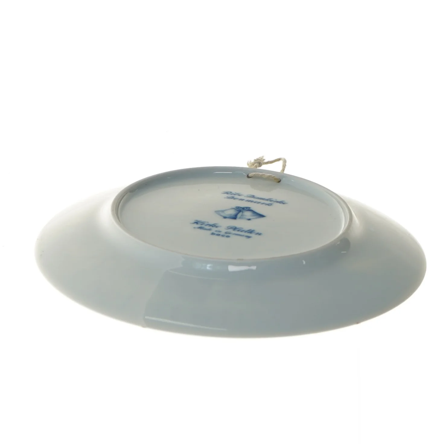 Juleplatte med Ribe Domkirke, Julen 1969 fra baco (str. Ø 20 cm)