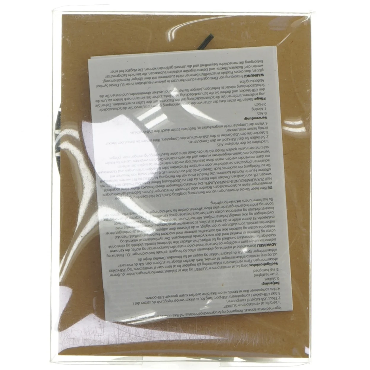 Mini bordventilator fra Jysk (str. 13 cm)