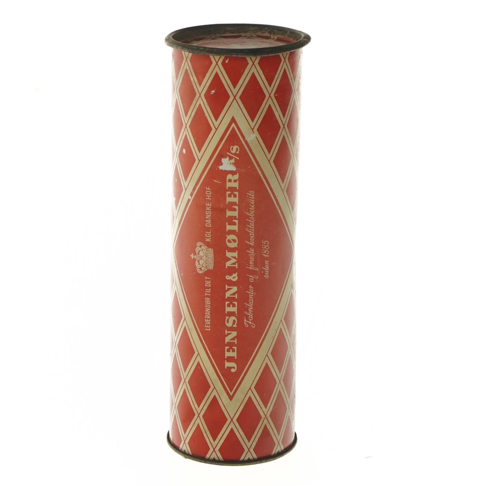 Vintage kagedåse (str. 22 cm)