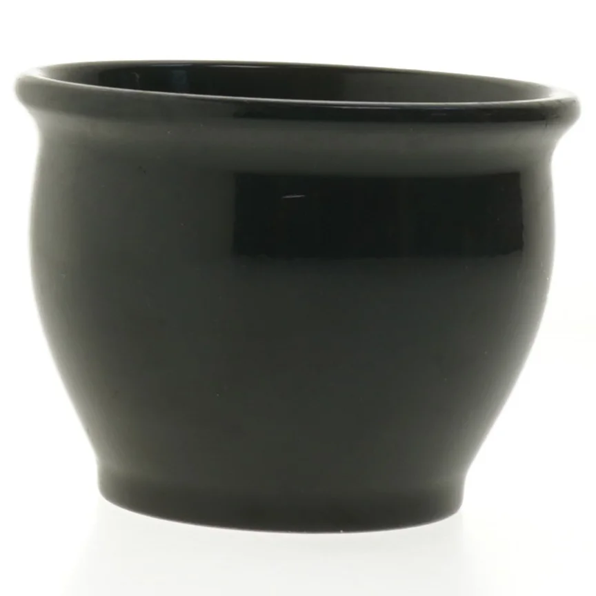 Sort kuglevase (str. 13 cm)