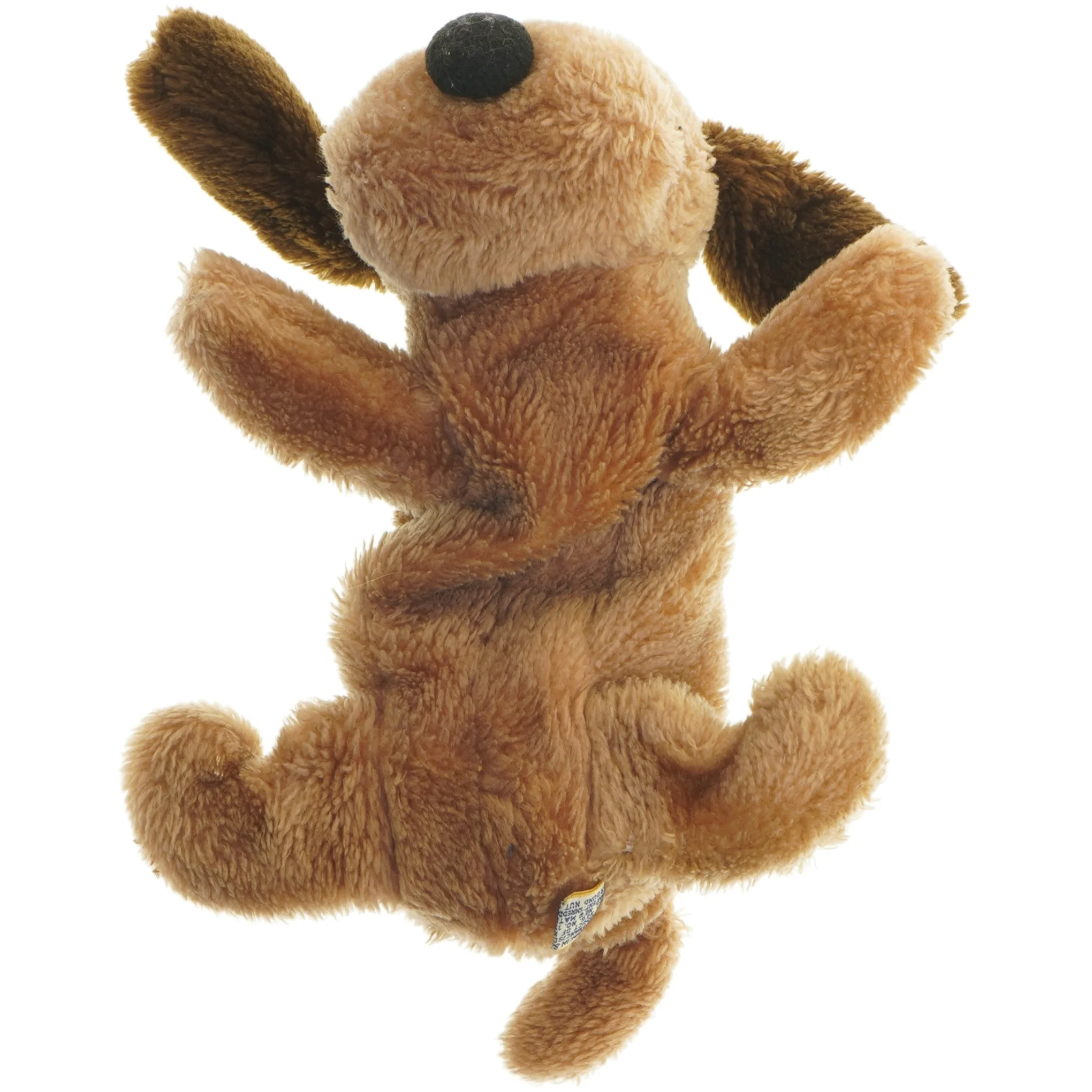 Plyss bamse hund (str. 27 cm)
