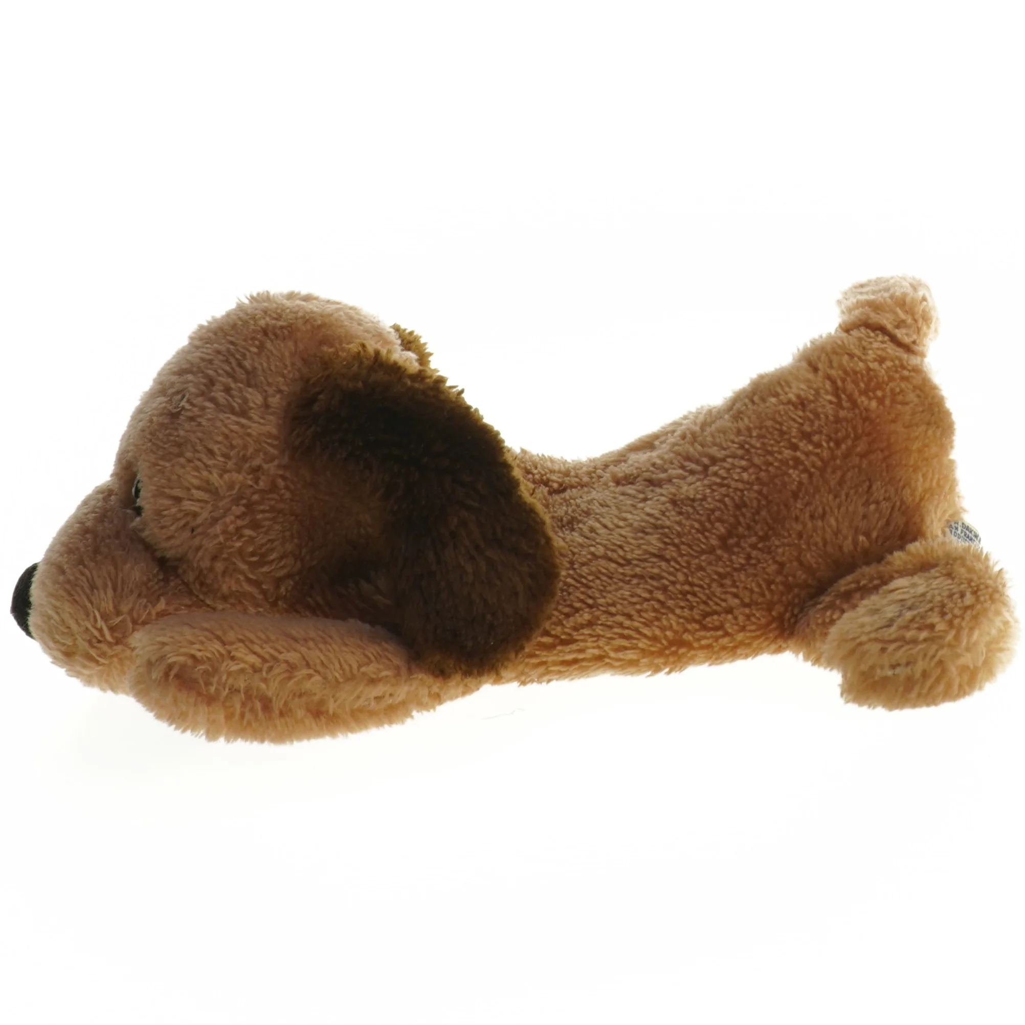 Plyss bamse hund (str. 27 cm)