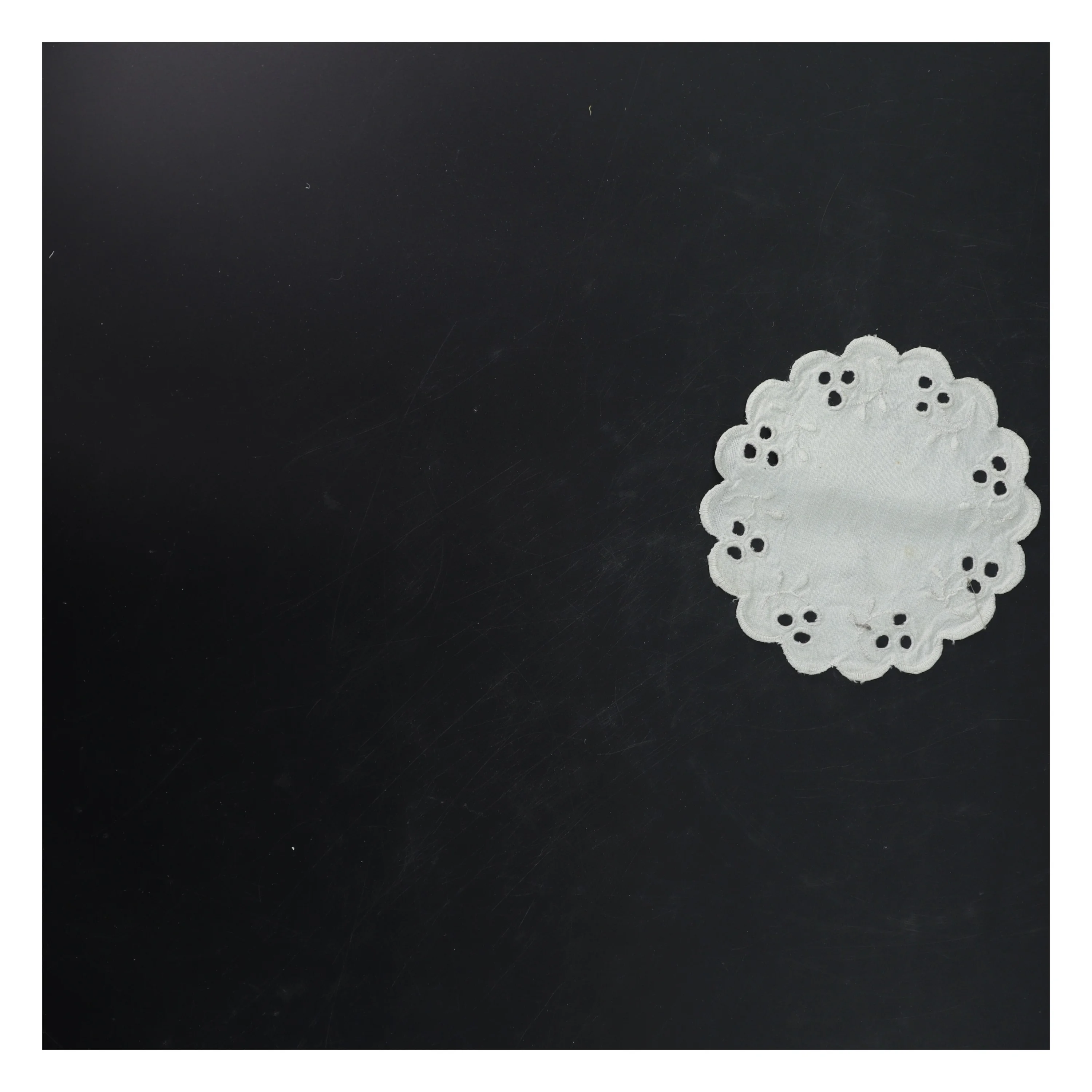 Lille bomuldserviet (str. Ø 14 cm)