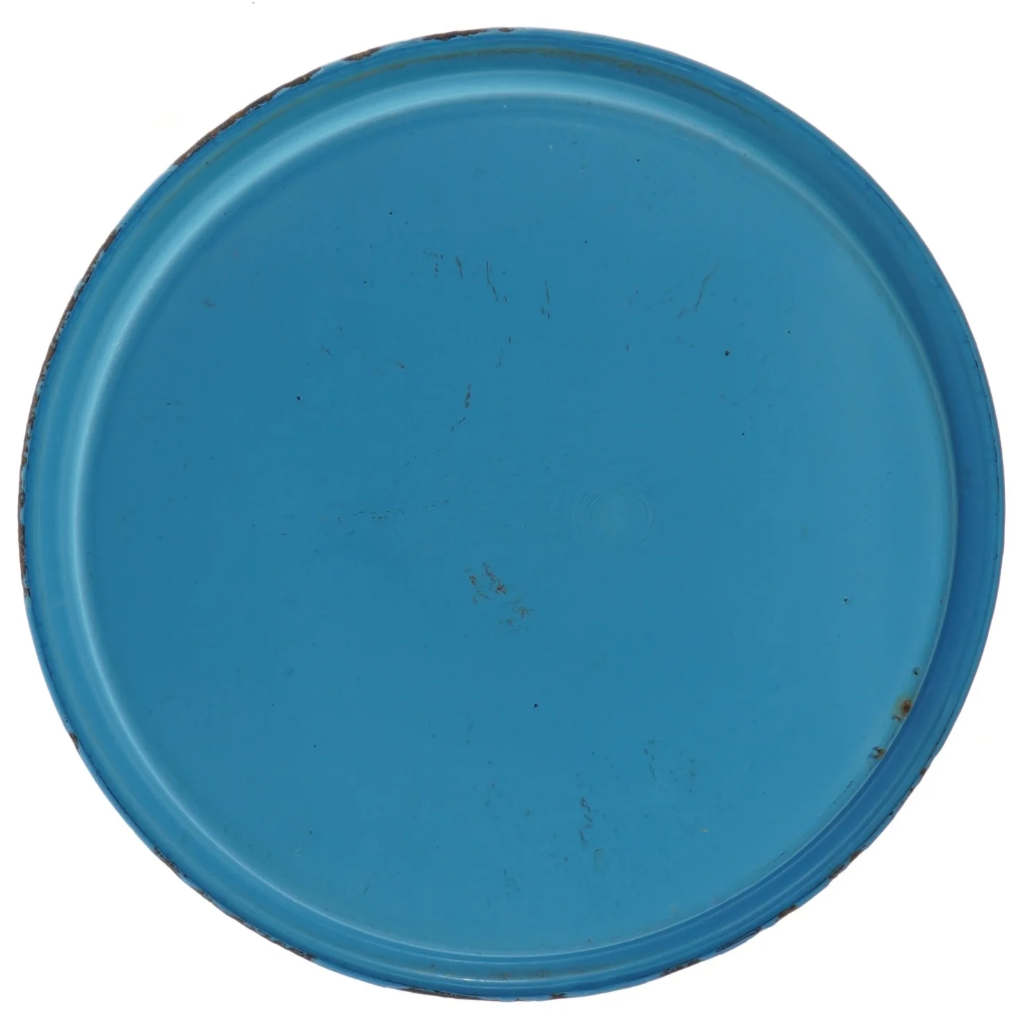  Blåt emaljelåg (str. Ø 28,5 cm)