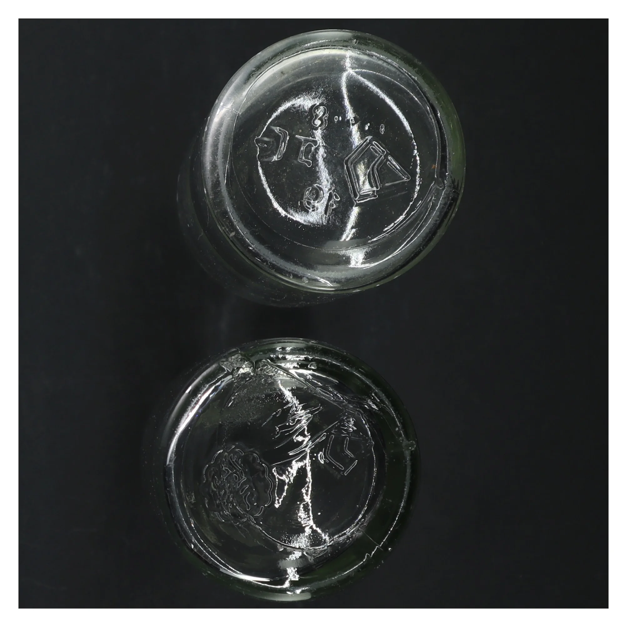 Gamle mælkeflasker (str. 24 cm)