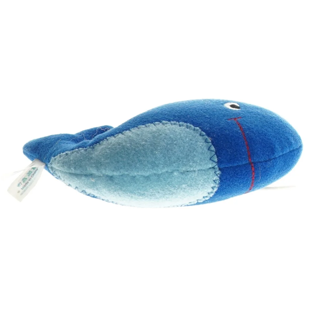 Blåt hval babylegetøj fra Tiny Love (str. 14x9 cm)