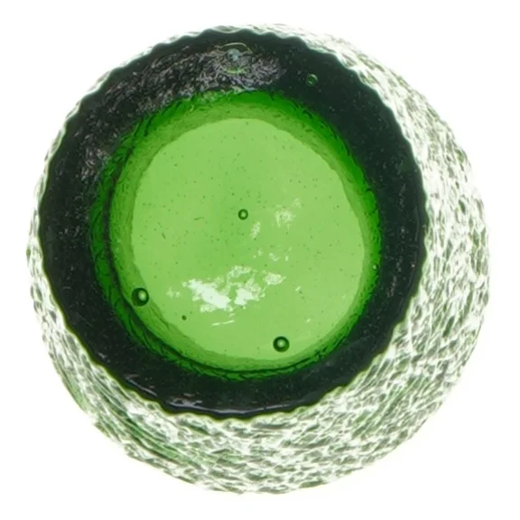 Grønne drikkeglas (str. 2 stykker. 13 cm)