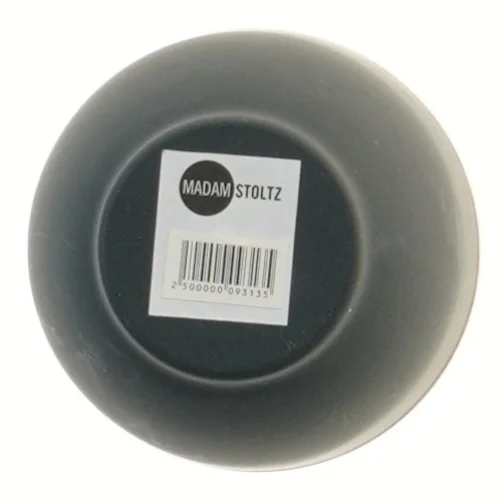 Opbevaringskrukke med bambuslåg fra Madam Stoltz (str. Ø 9 cm længde 8 cm)