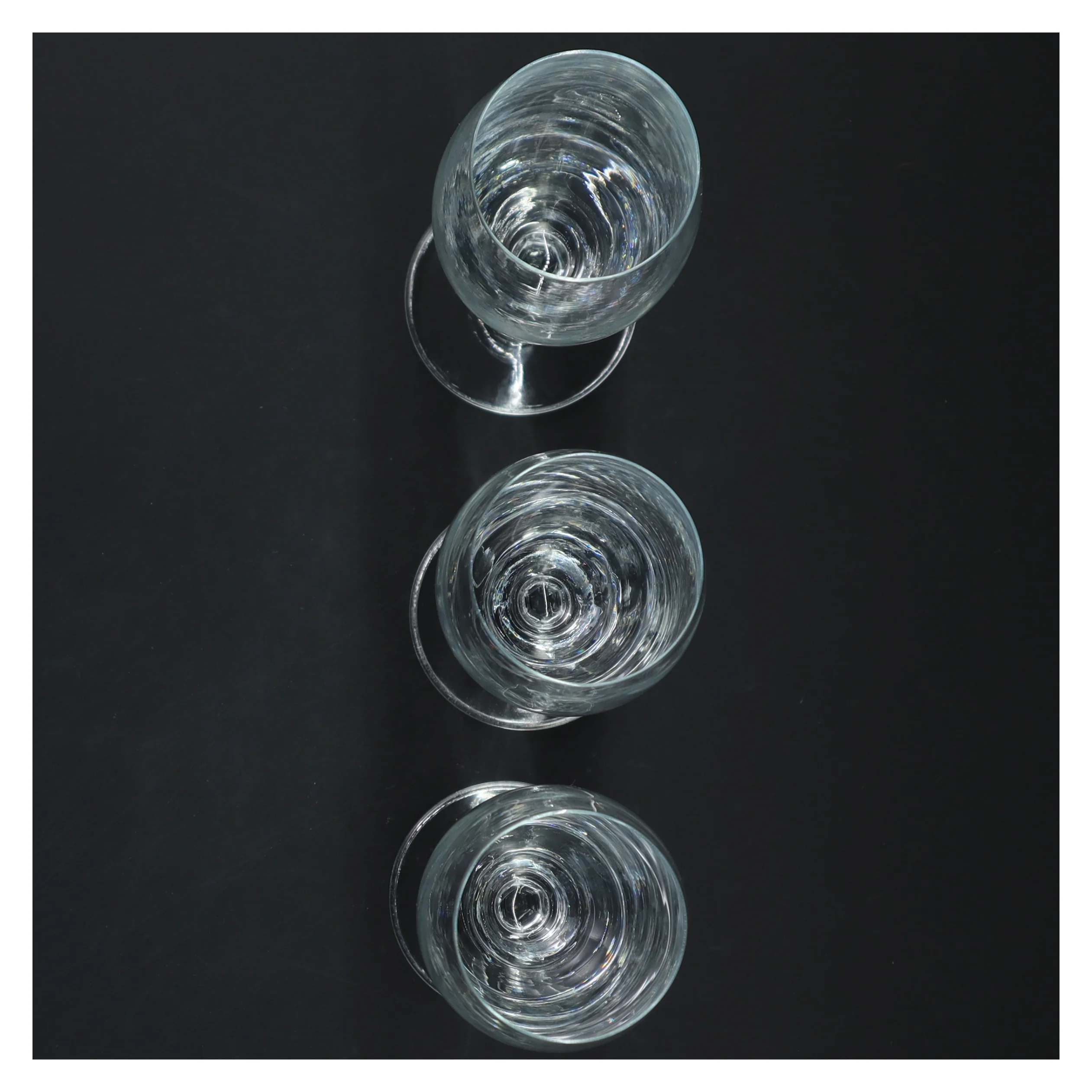 Sæt af 3 champagneglas (str. 18,5x6 cm)