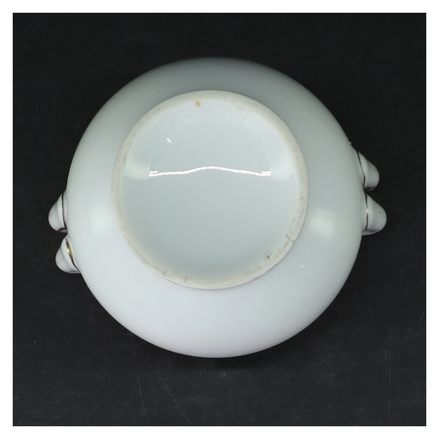 Retro Porcelænssukkerskål med roser (str. 11,5 cm)