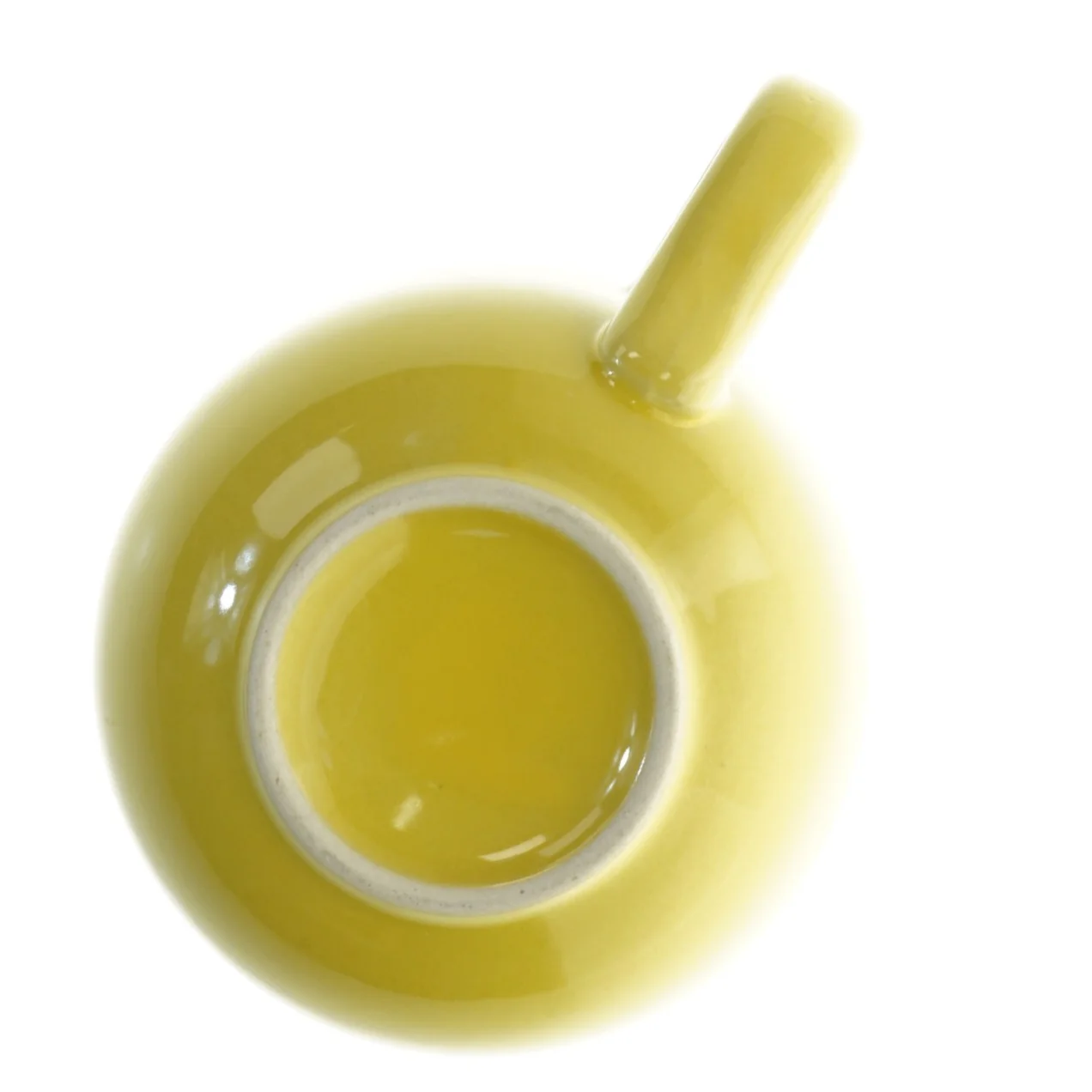 Gult keramikkrus (str. Ø. 11 cm)