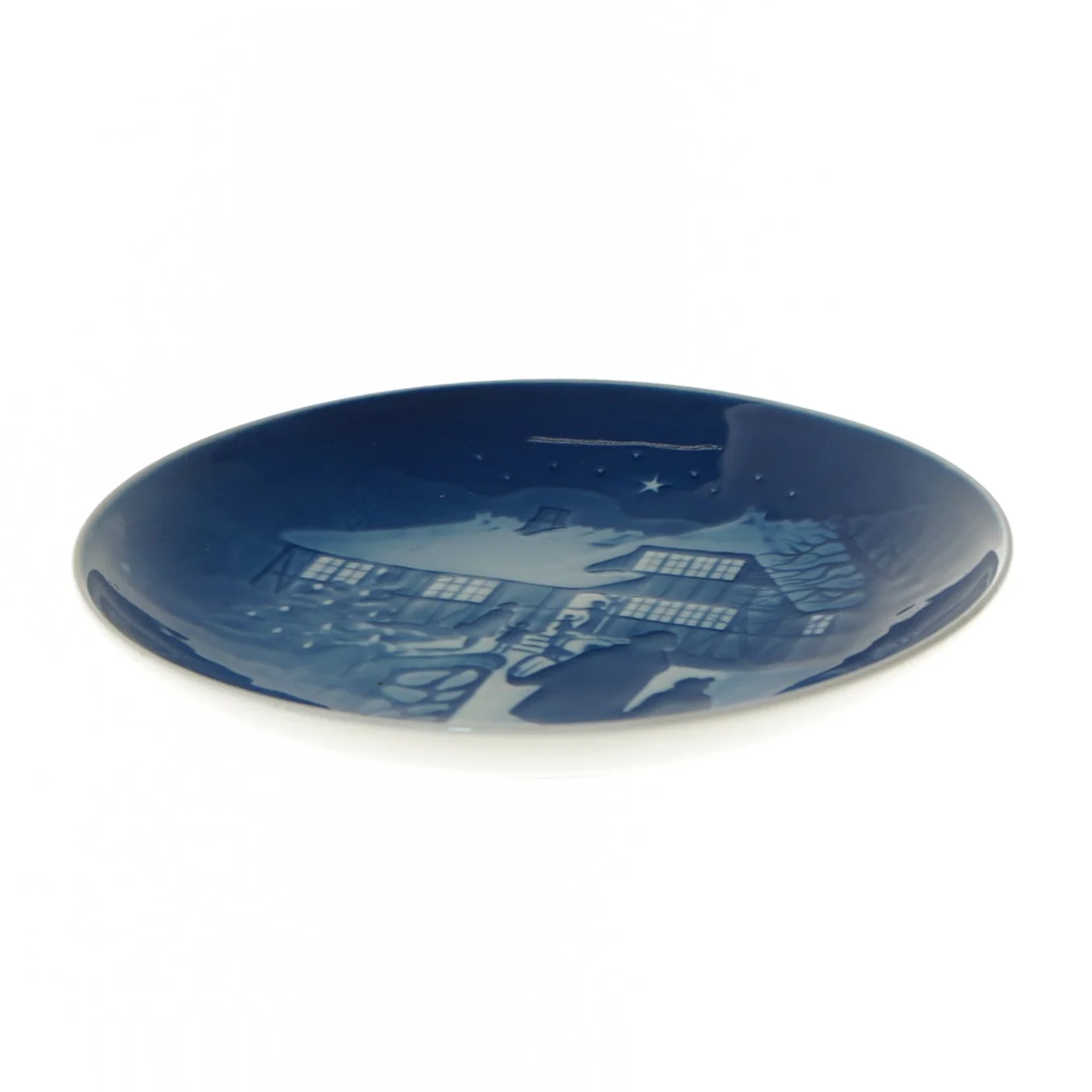 Royal Copenhagen juleplatte 1973 fra Royal Copenhagen (str. Ø 18,4 cm)