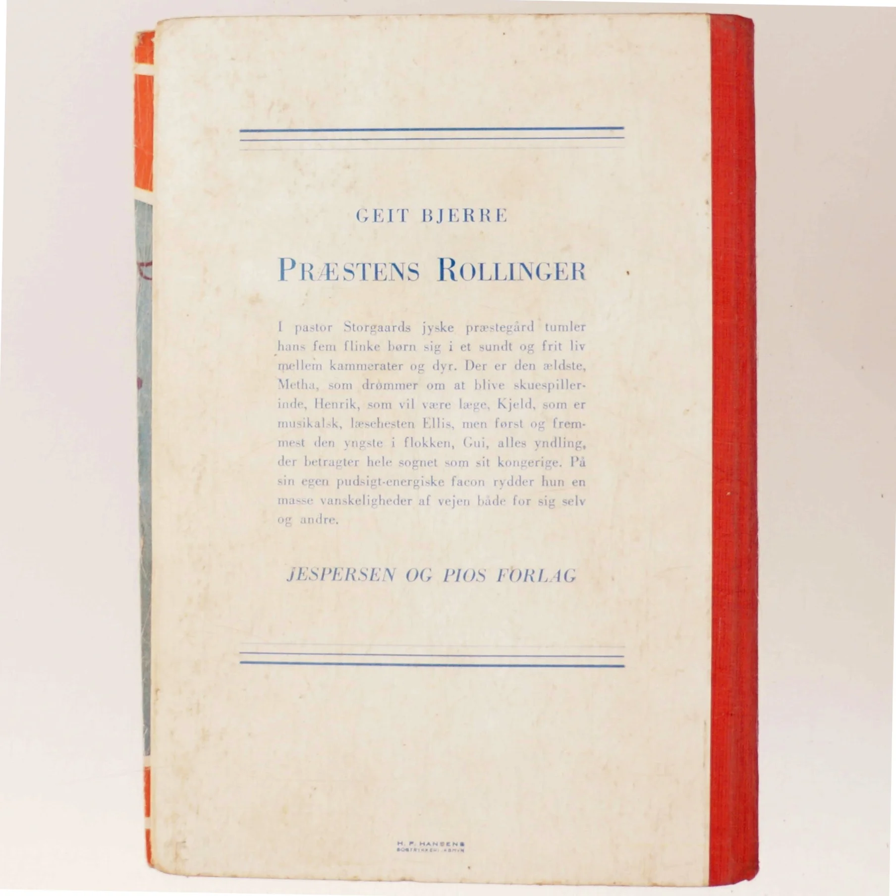 Præstens Rollinger af Geit Bjerre (Bog)