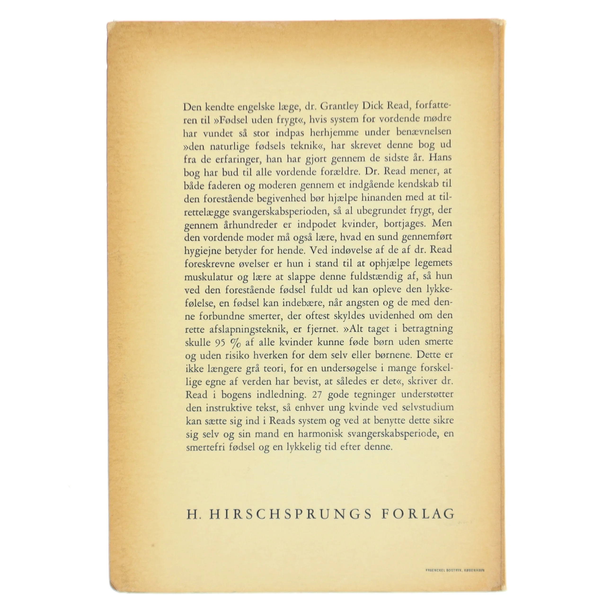 Vi venter et barn af Grantly Dick Read (Bog)