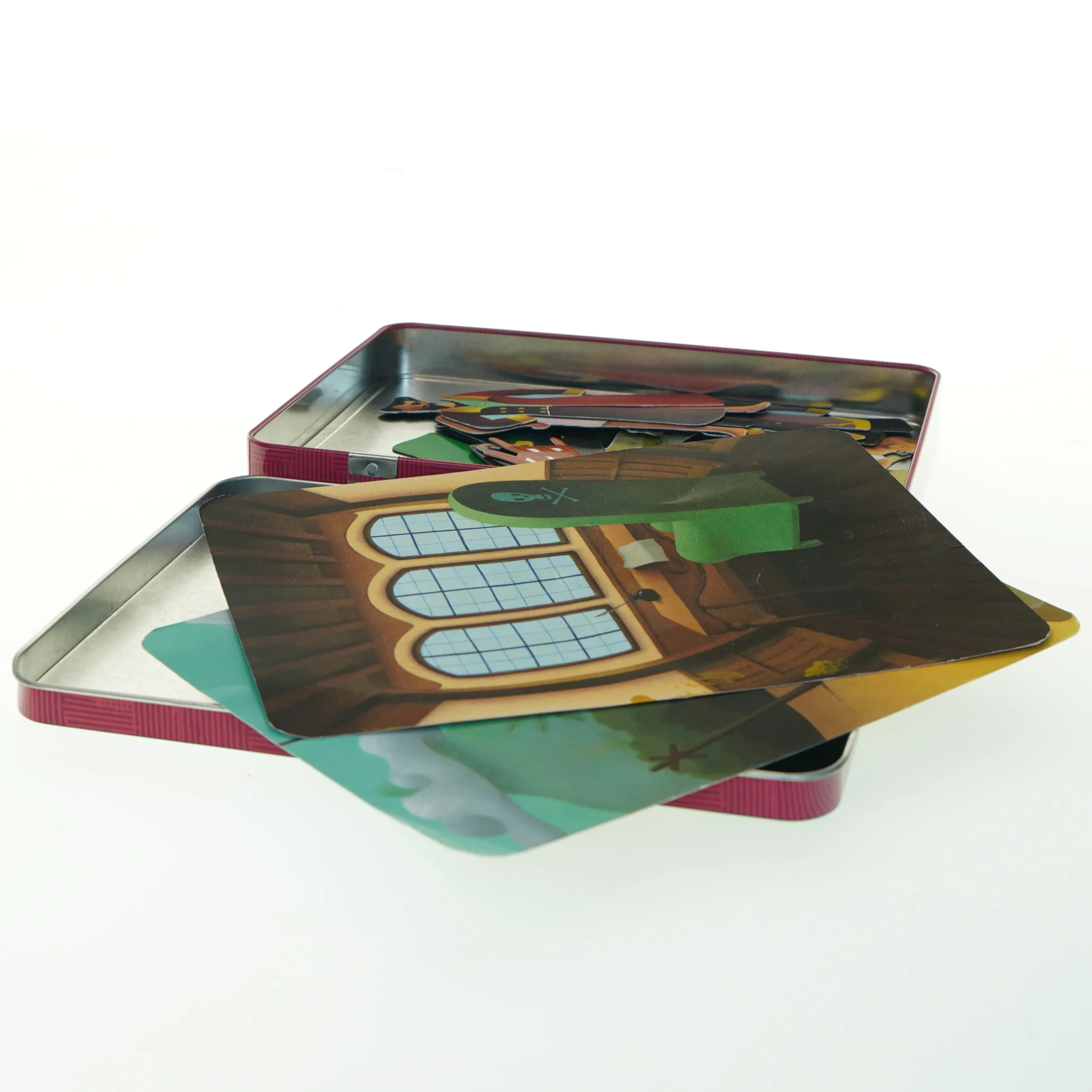 Magnetisk piratpuslespil fra Mudpuppy (str. 22x17 cm)