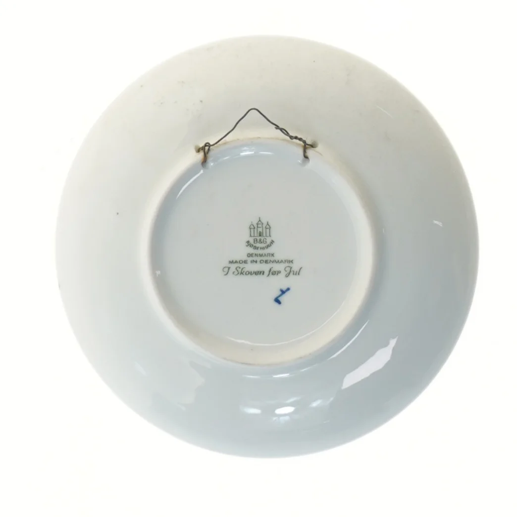 Juleplatte 1965 fra B&G (str. Ø 18 cm)