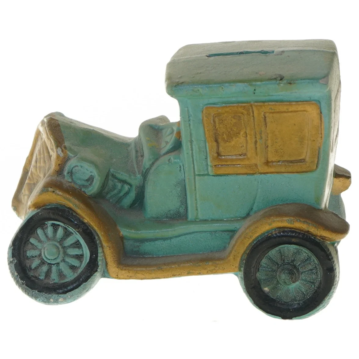 Vintage bil sparegris (str. 12x16,5x8,5 cm)