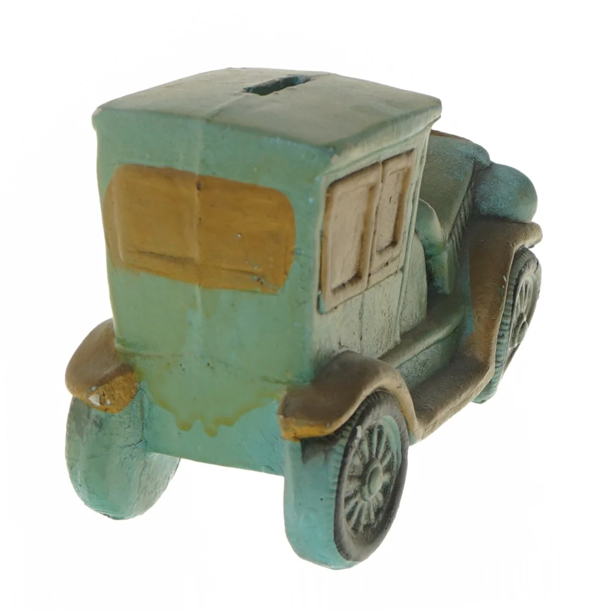 Vintage bil sparegris (str. 12x16,5x8,5 cm)