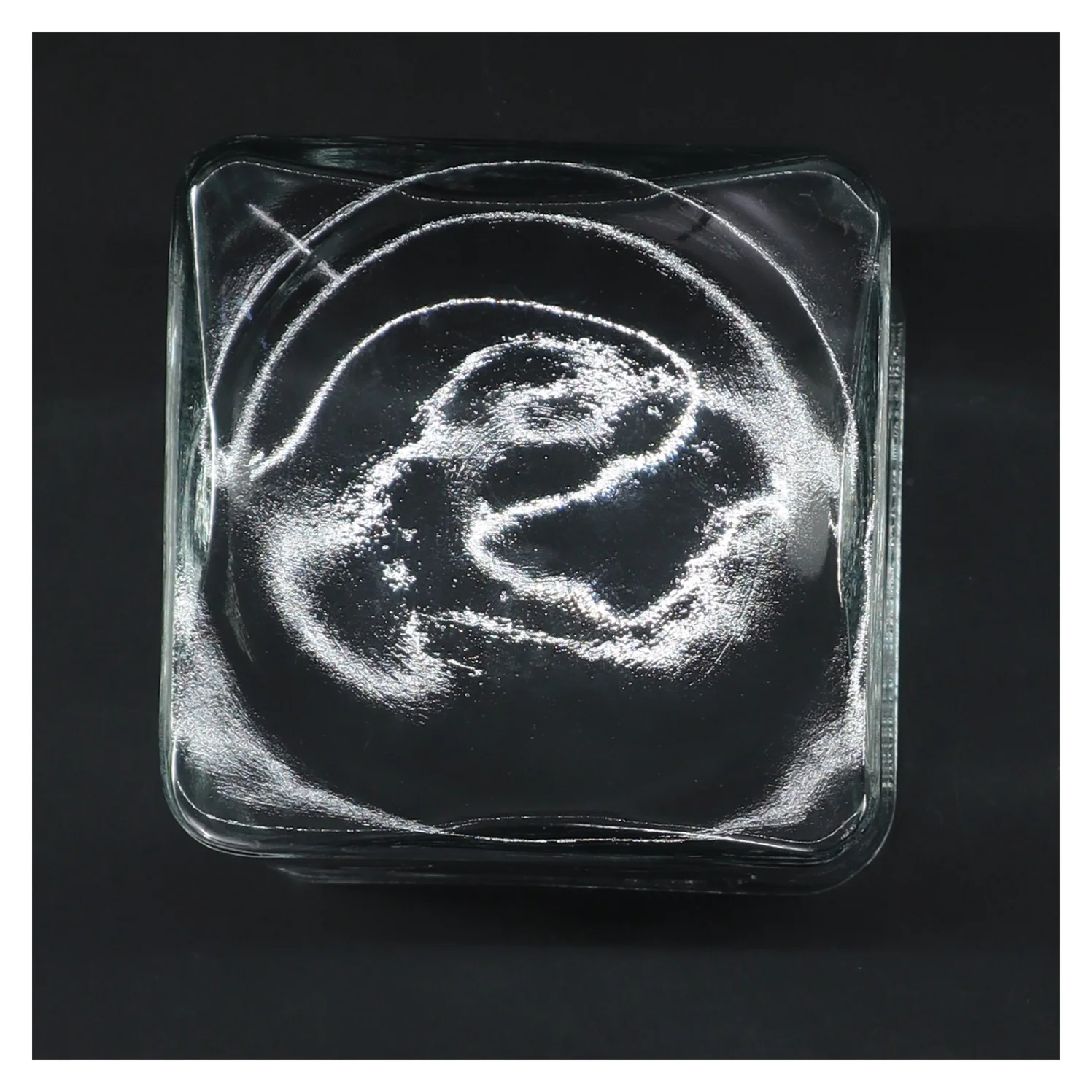 Glasvase (str. 10x10,5 cm)