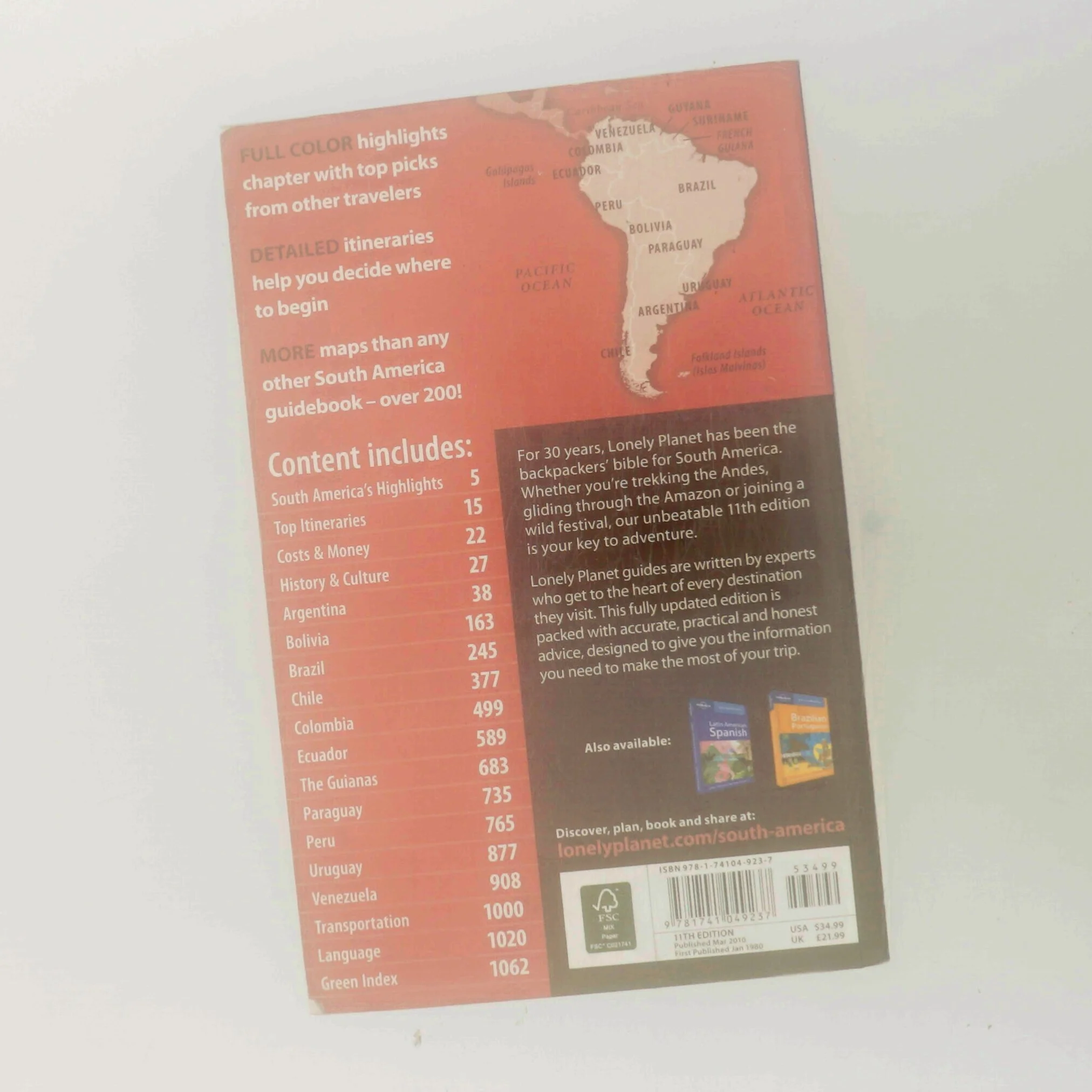 South America on a shoestring af Regis St. Louis (Bog)