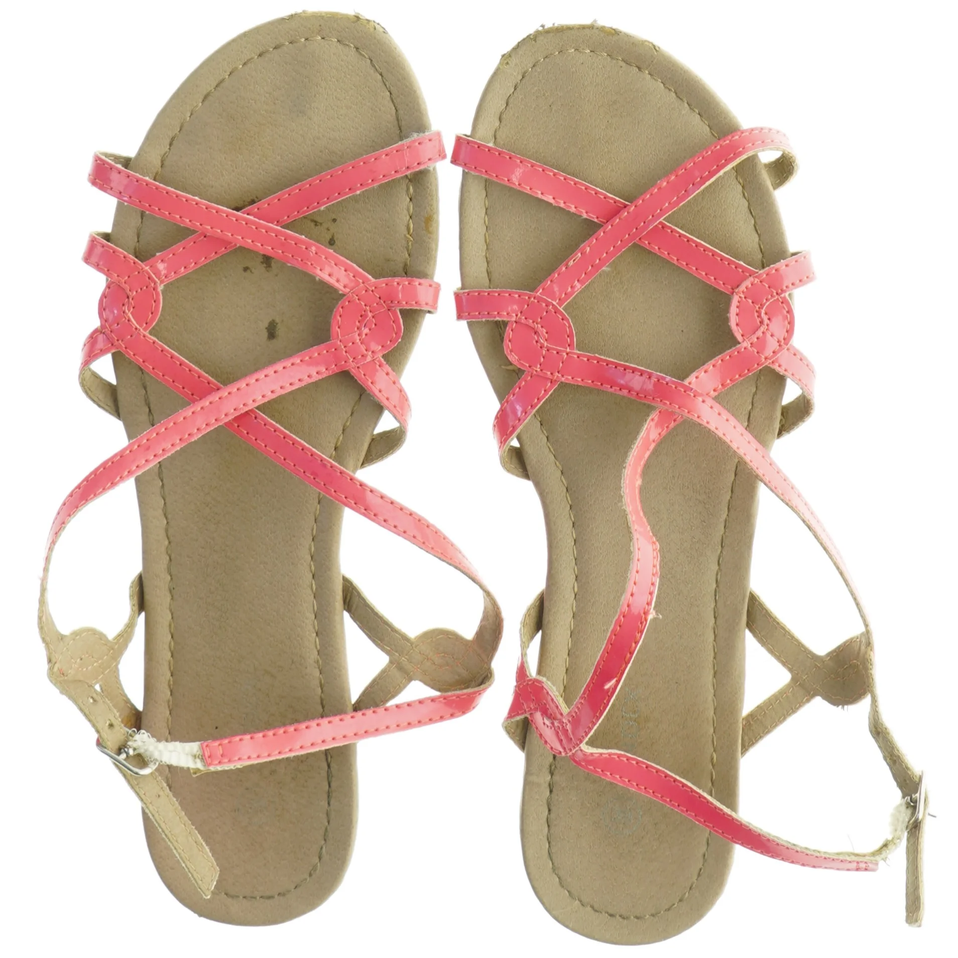 Brugte damesandaler fra Lindex (str. 39)